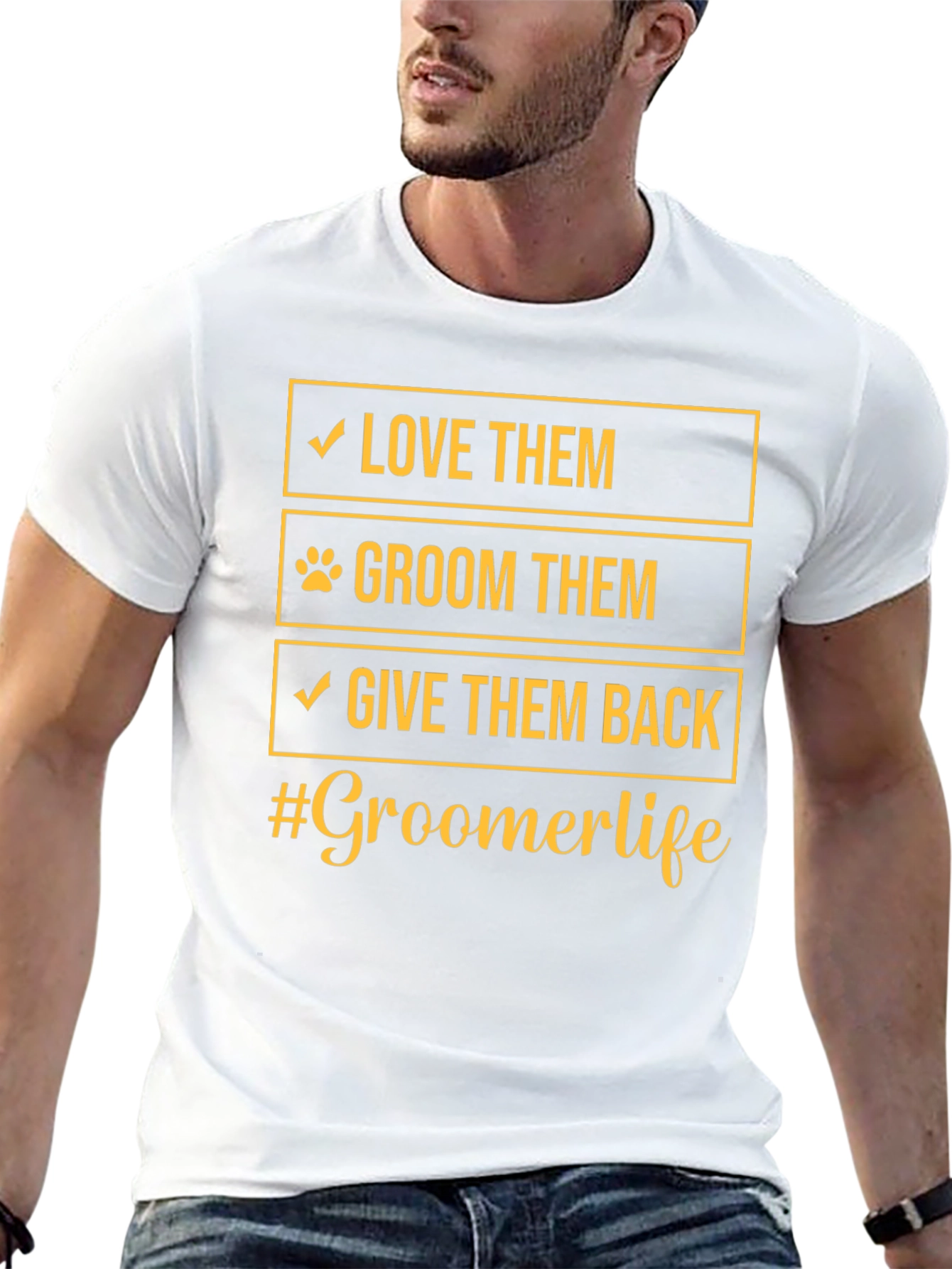 Groomer Life T-Shirt - Love Groom Give Back