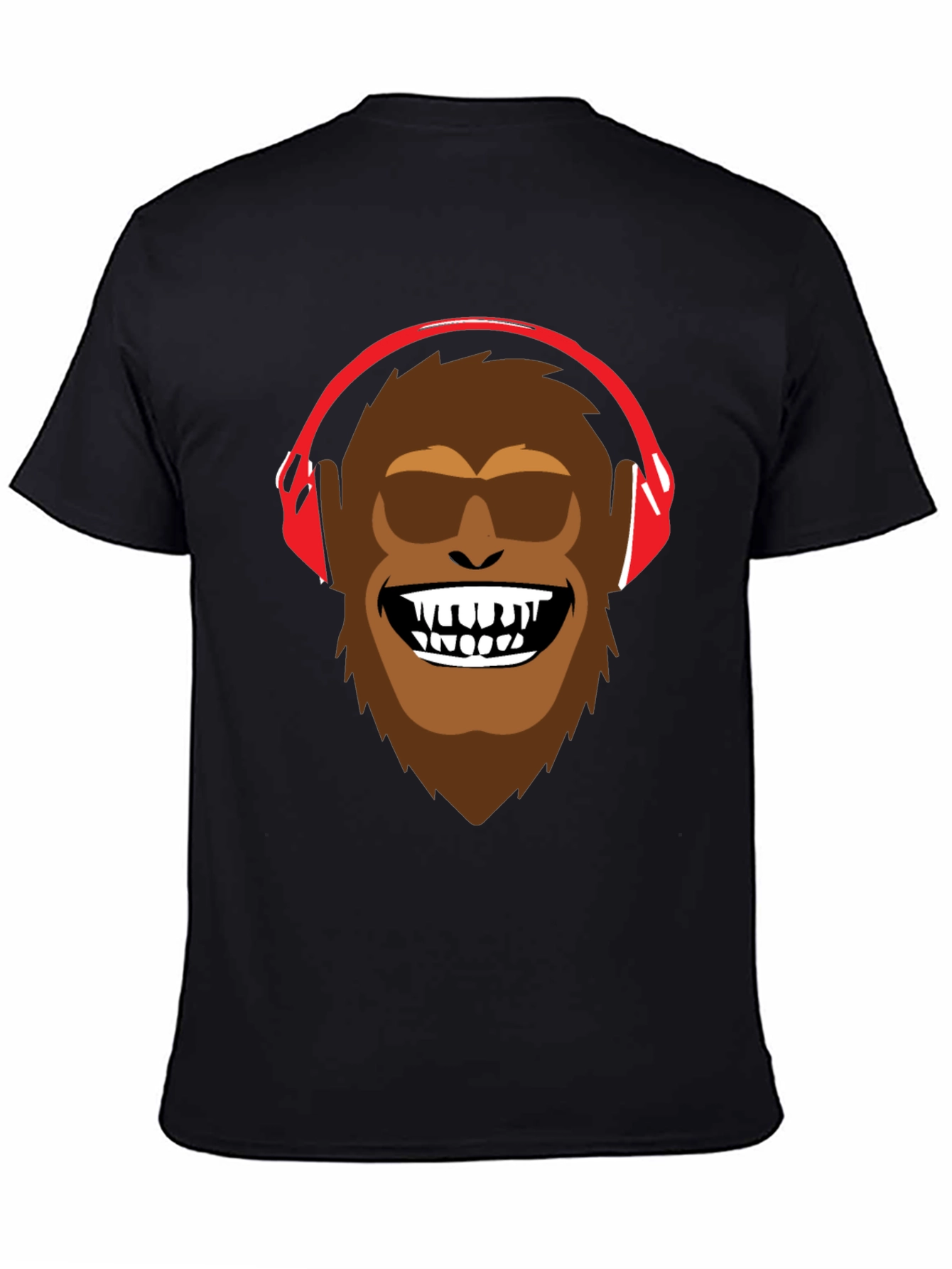 Bigfoot DJ Graphic Tee - Cool & Fun