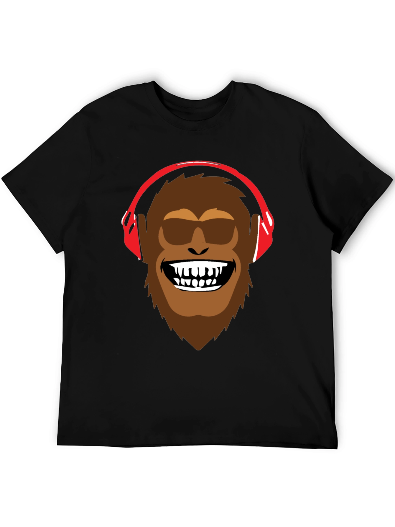 Bigfoot DJ Graphic Tee - Cool & Fun