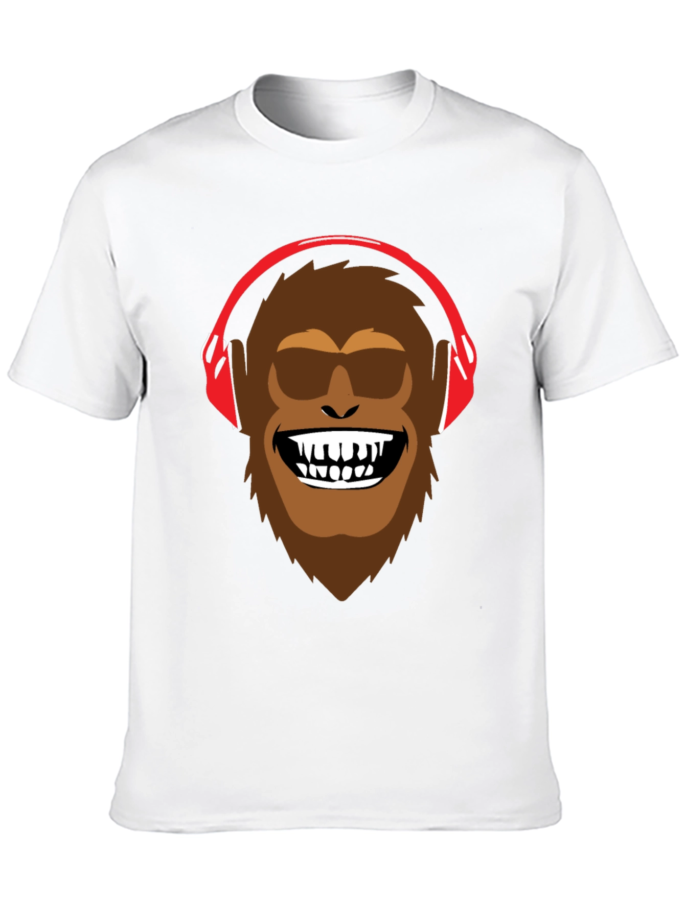Bigfoot DJ Graphic Tee - Cool & Fun