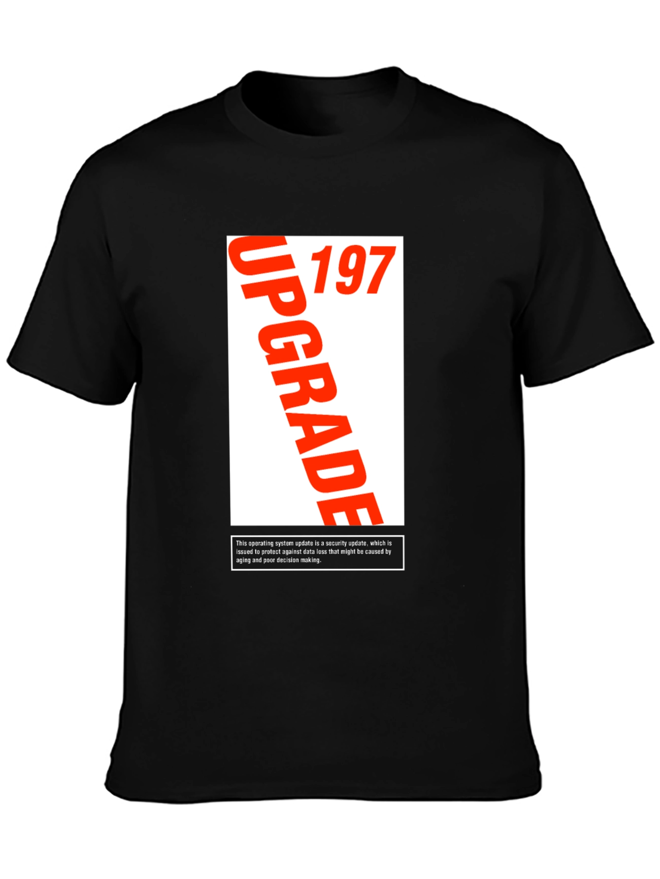 Upgrade 197 Graphic Tee - Security Update Design