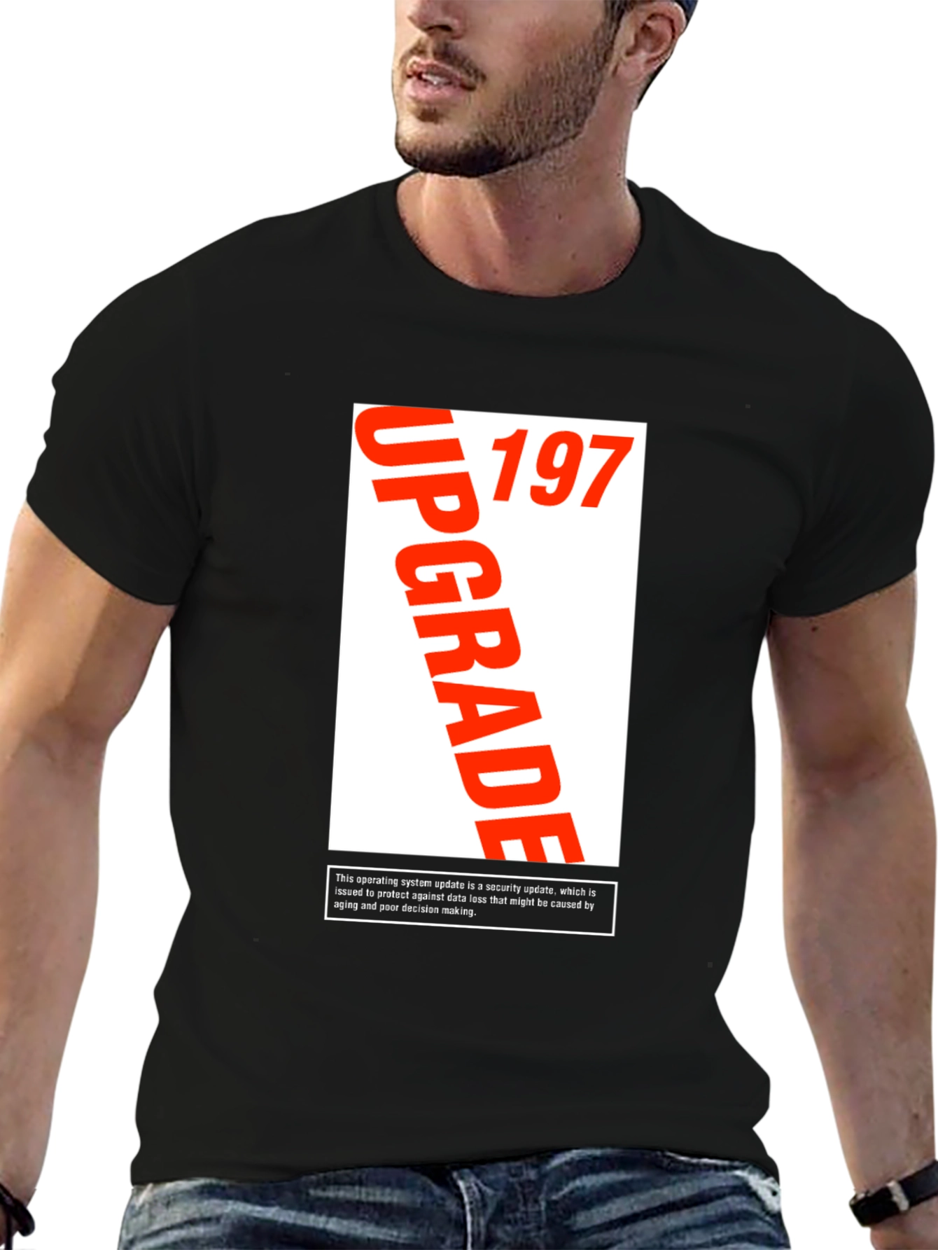 Upgrade 197 Graphic Tee - Security Update Design