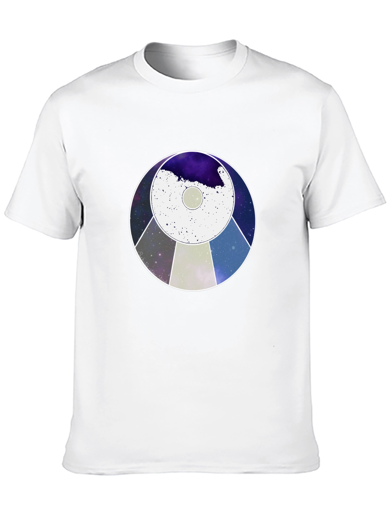 Cosmic Circle Graphic T-Shirt