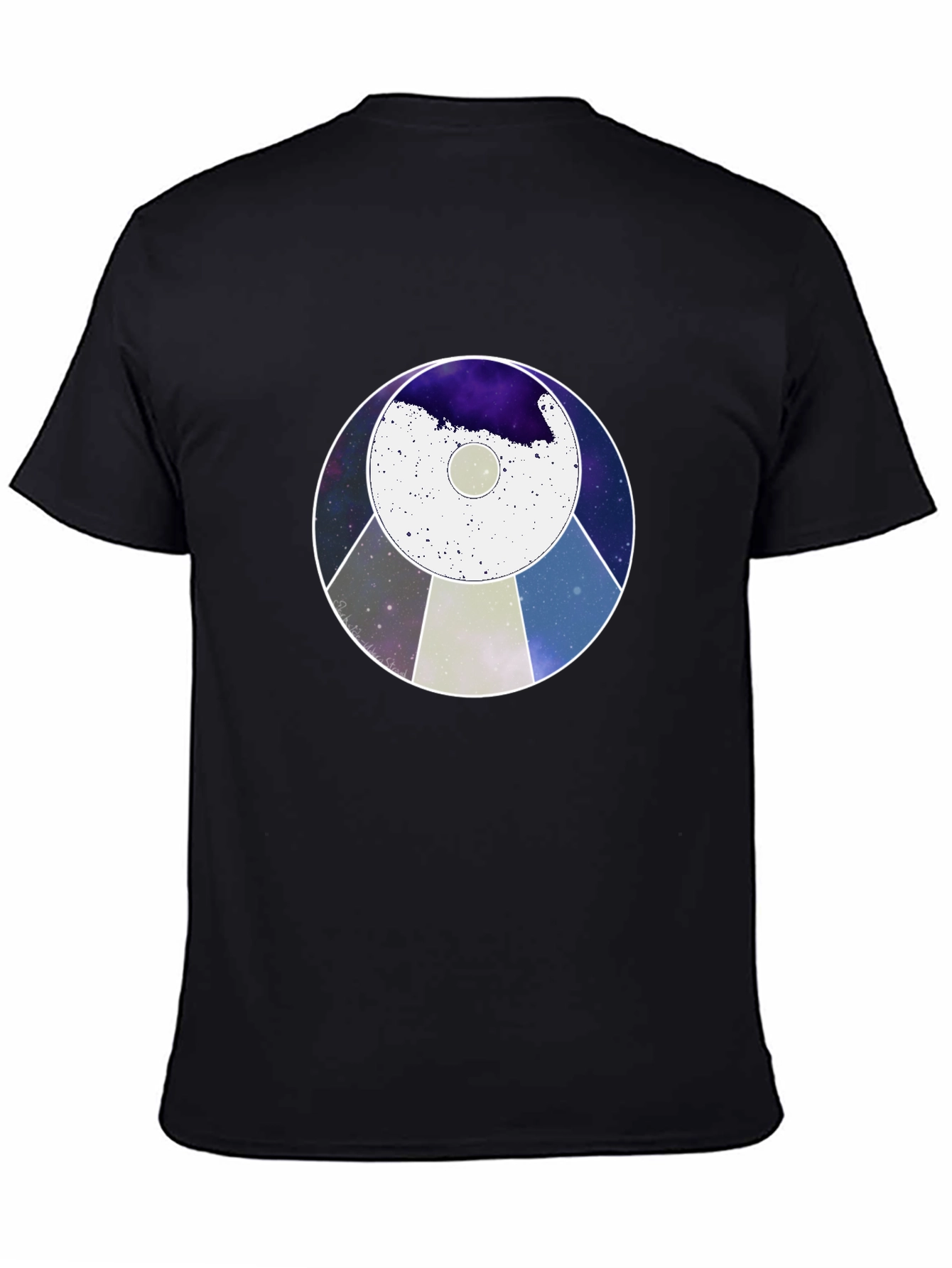 Cosmic Circle Graphic T-Shirt