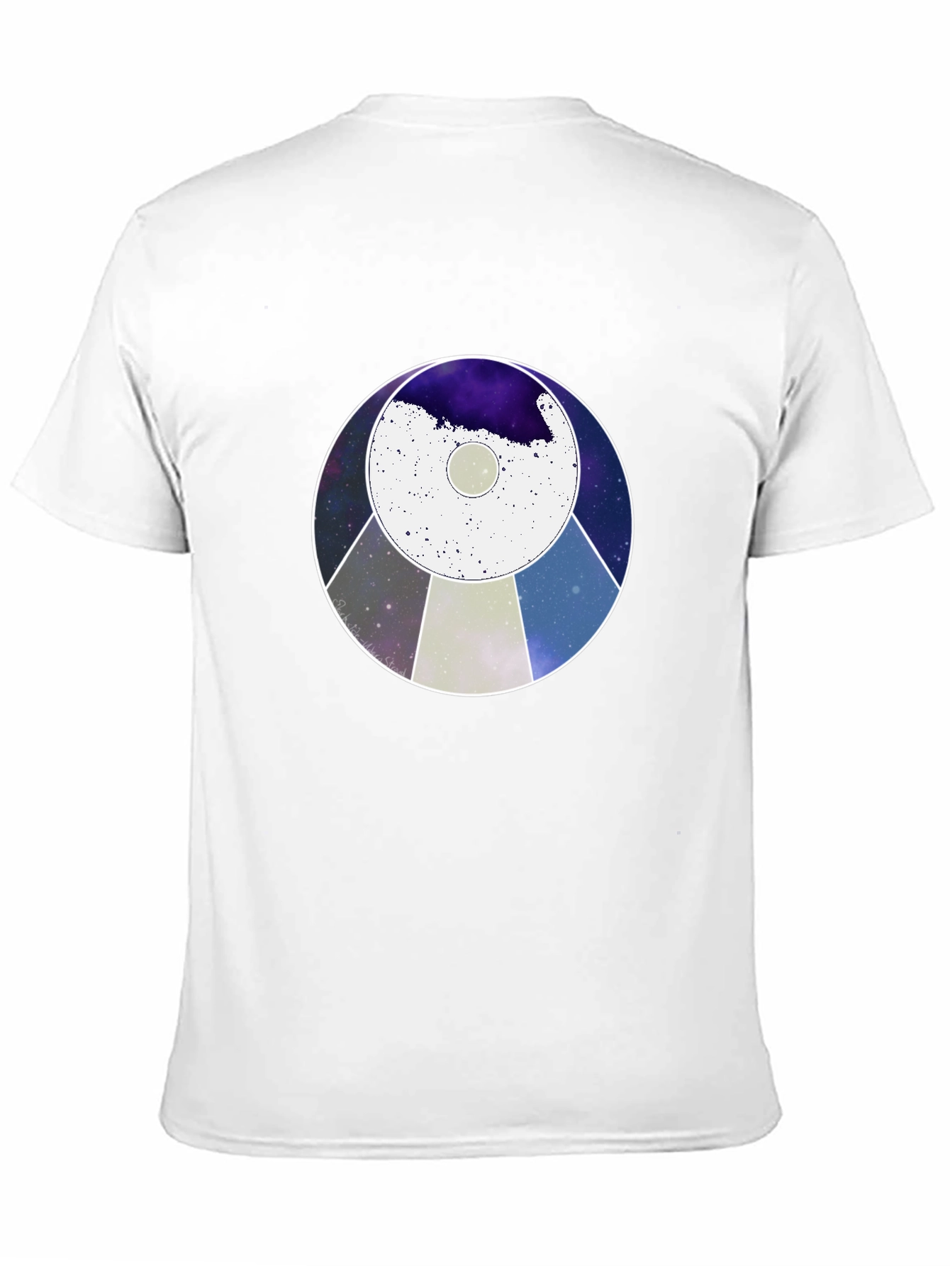 Cosmic Circle Graphic T-Shirt