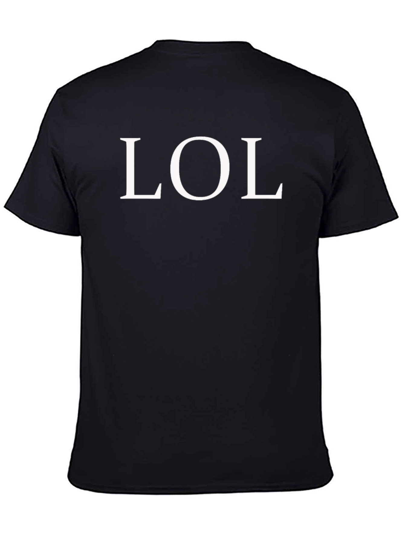 LOL T-Shirt - Classic Black Tee