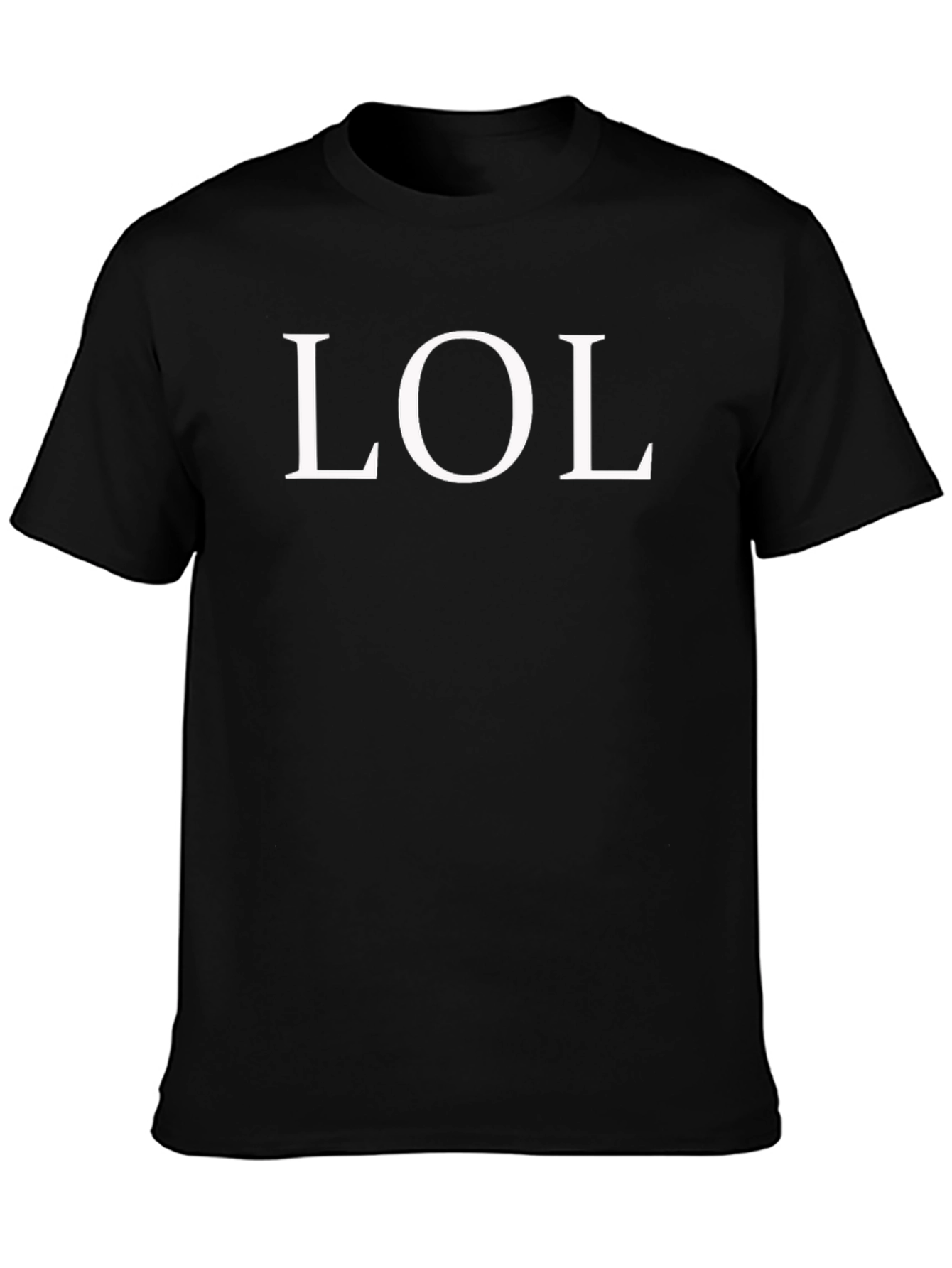 LOL T-Shirt - Classic Black Tee
