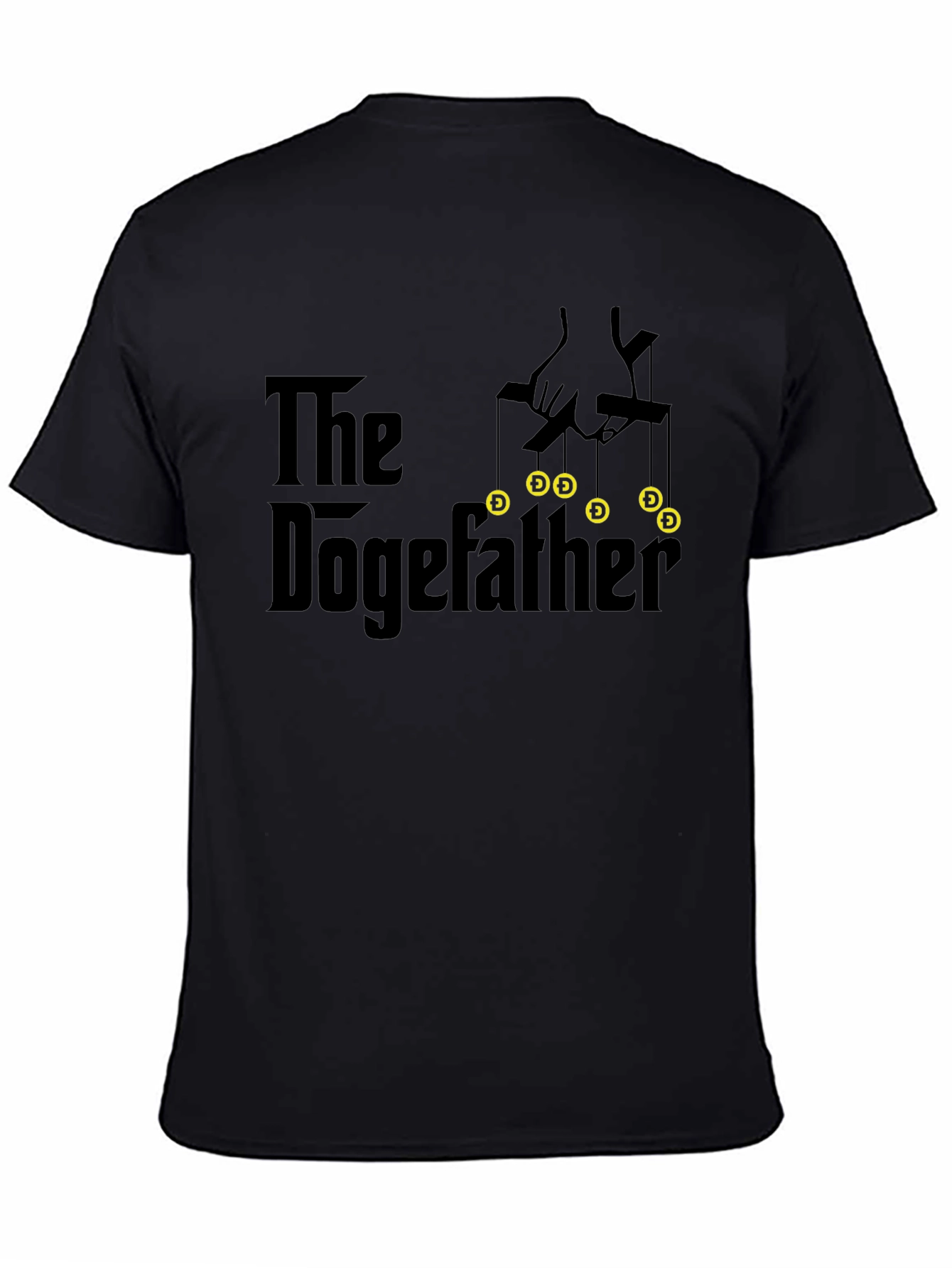 The Dogefather Black T-Shirt