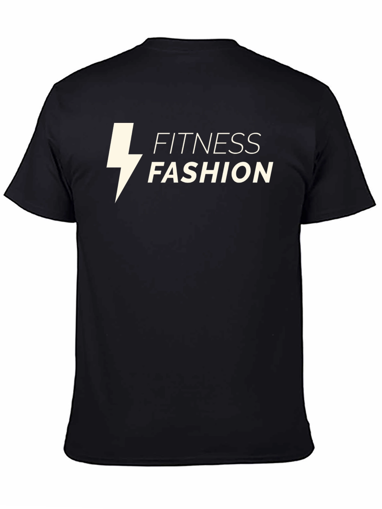Fitness Fashion Black T-Shirt