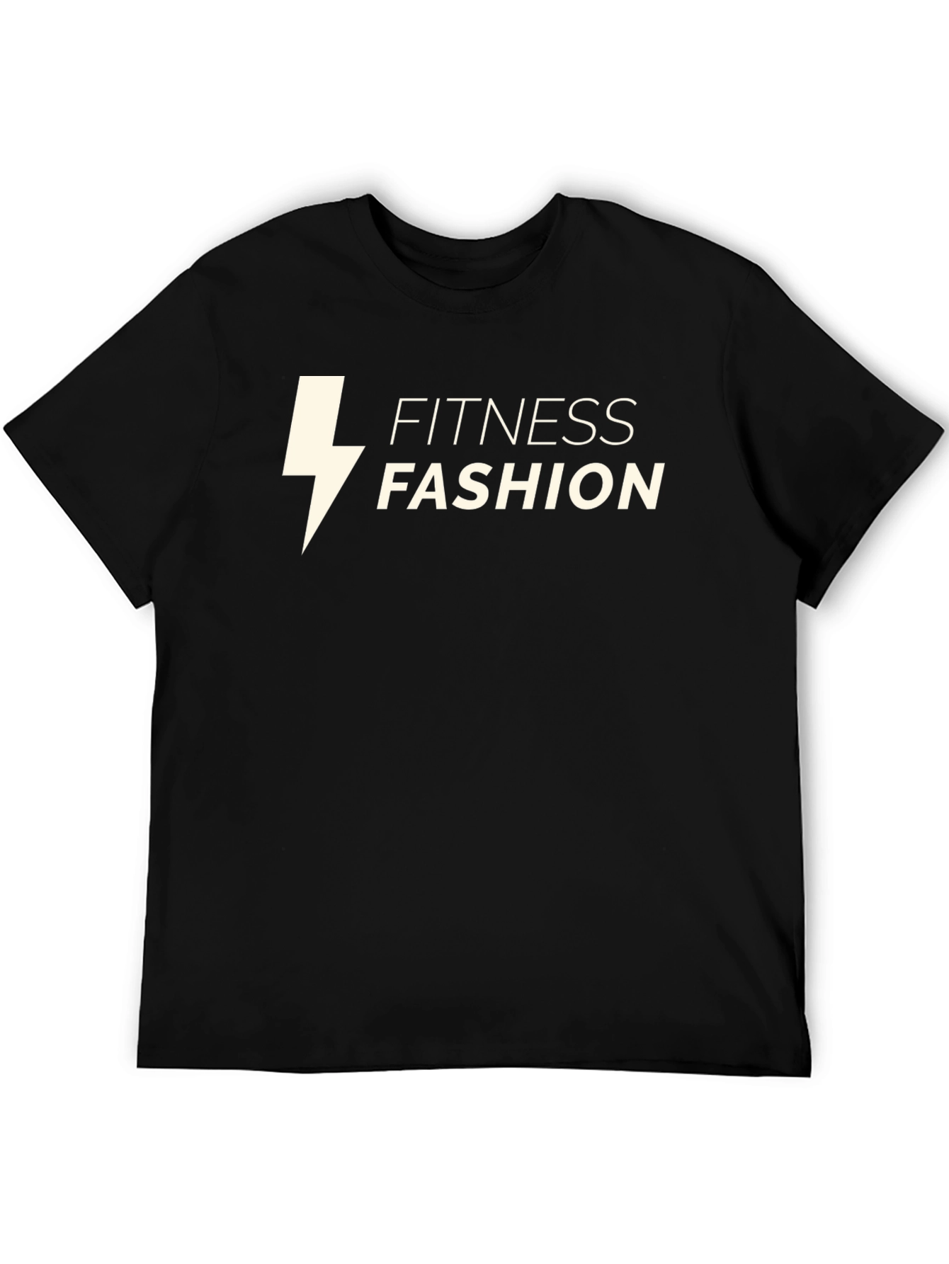 Fitness Fashion Black T-Shirt