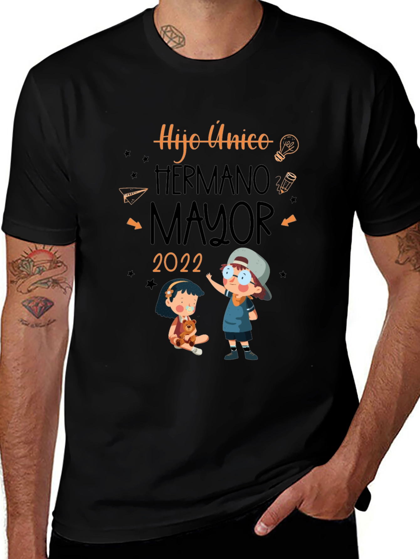 Hijo Unico Hermano Mayor 2022 T-Shirt