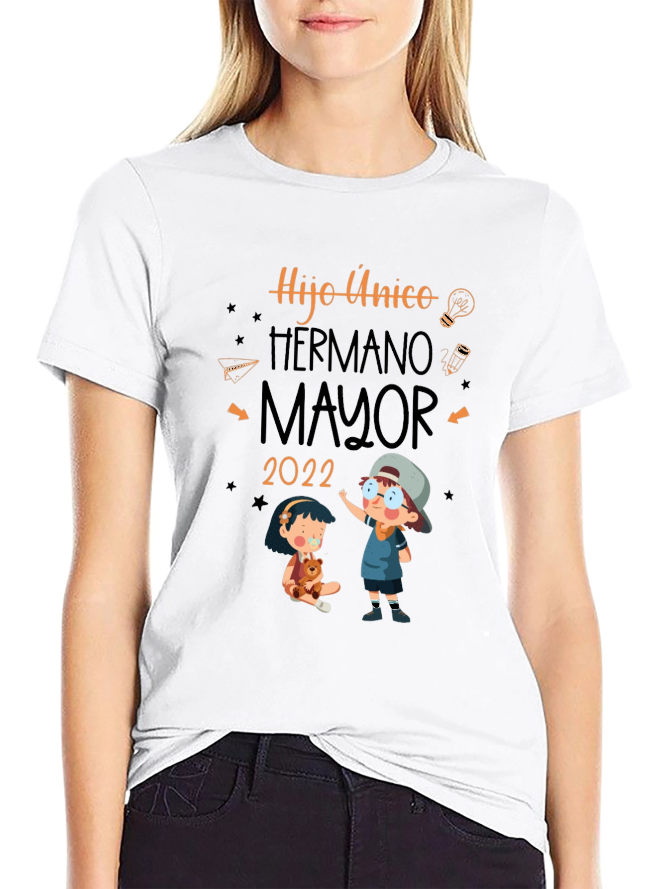 Hijo Unico Hermano Mayor 2022 T-Shirt