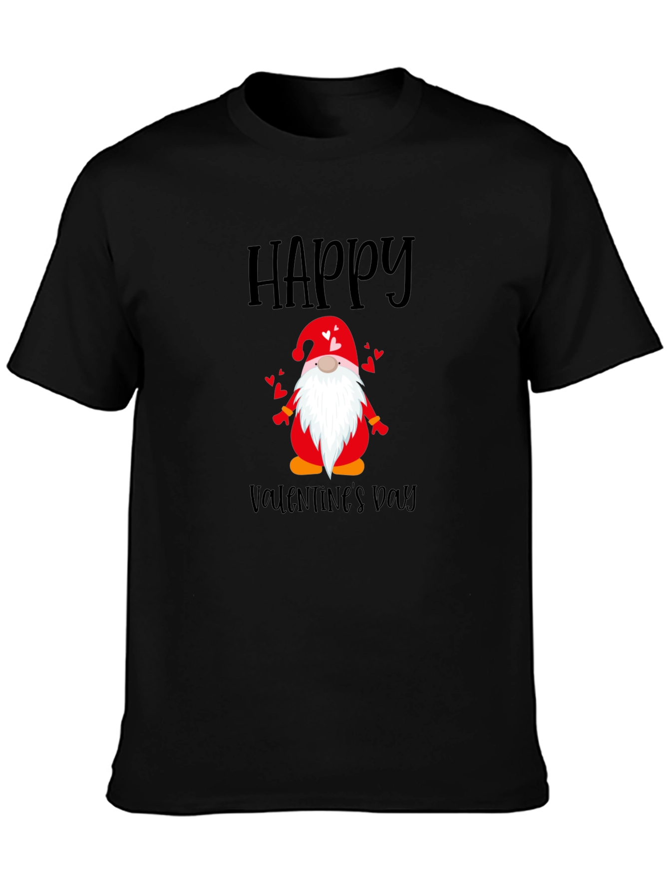 Happy Valentines Day Gnome Graphic T-Shirt