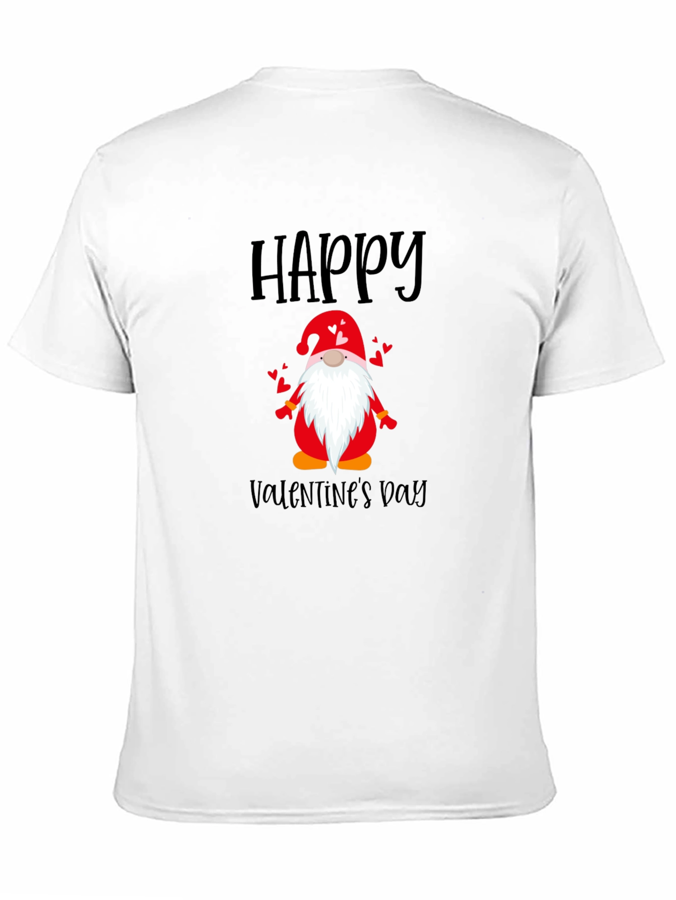 Happy Valentines Day Gnome Graphic T-Shirt