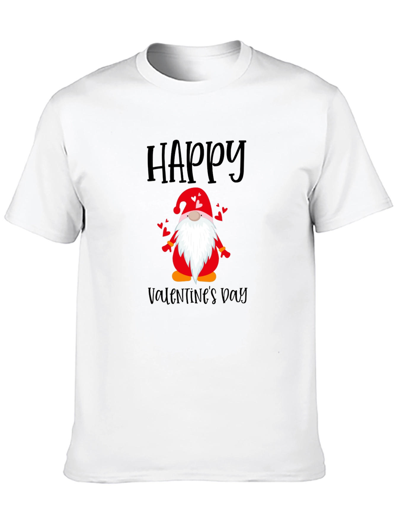 Happy Valentines Day Gnome Graphic T-Shirt