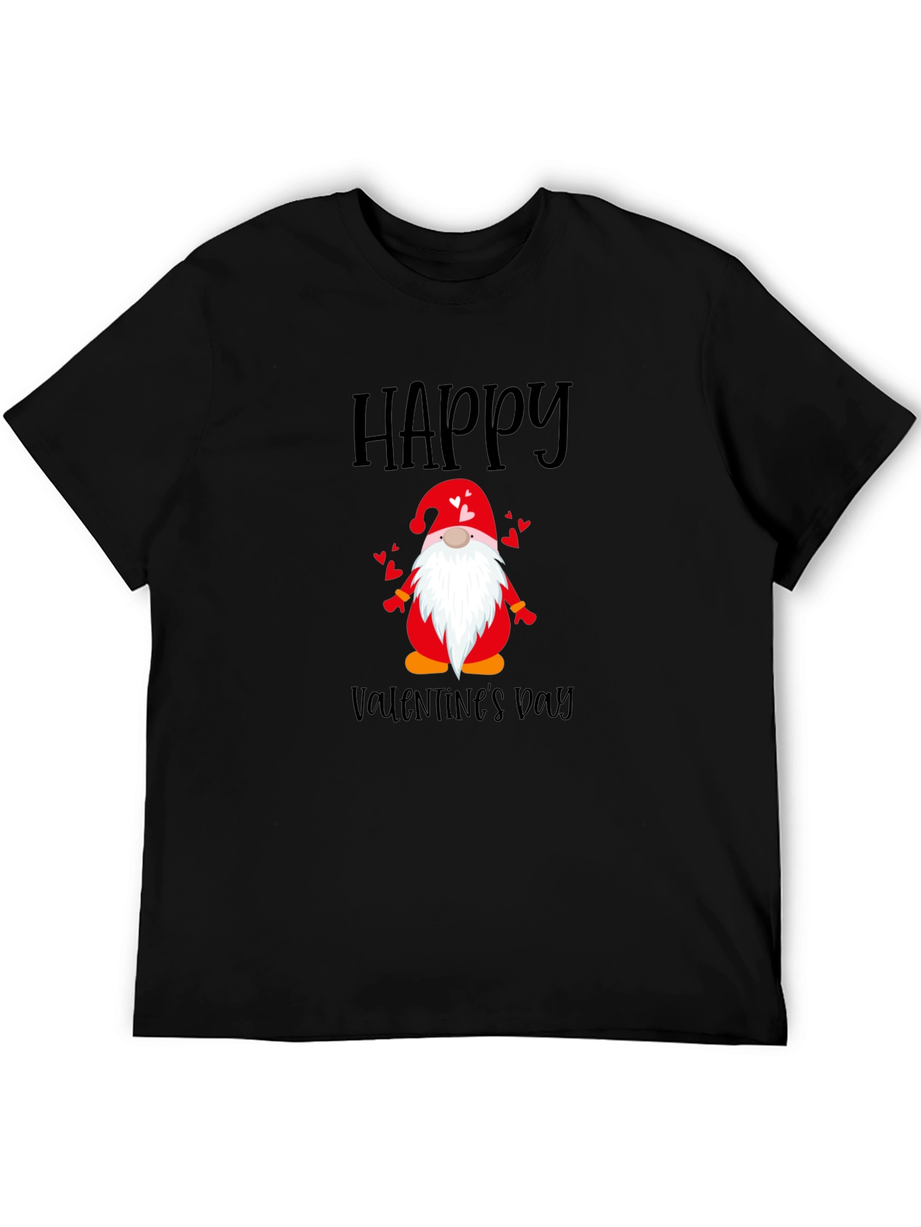 Happy Valentines Day Gnome Graphic T-Shirt