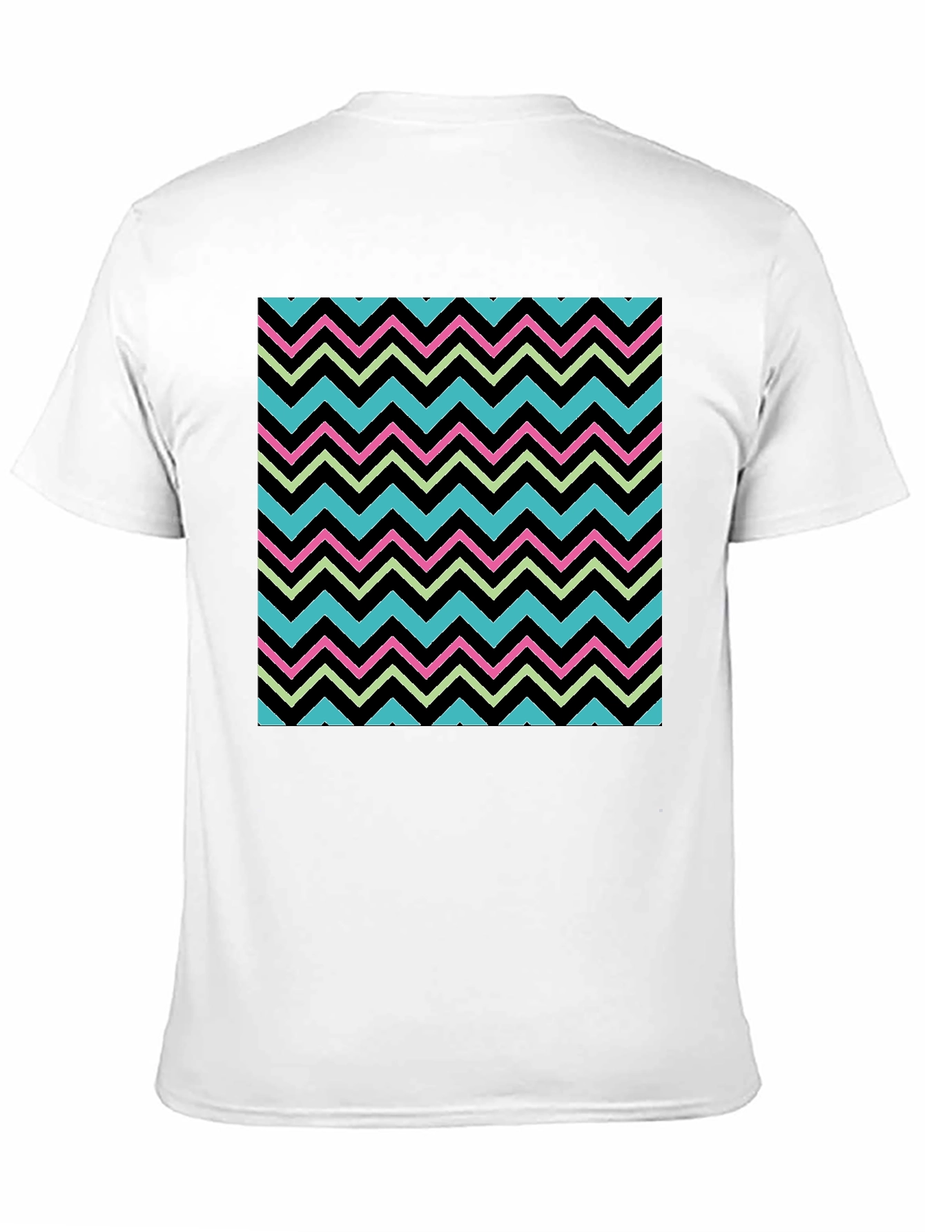 Retro Zigzag Graphic Tee