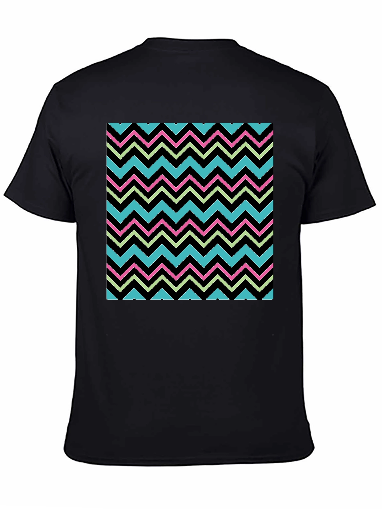 Retro Zigzag Graphic Tee