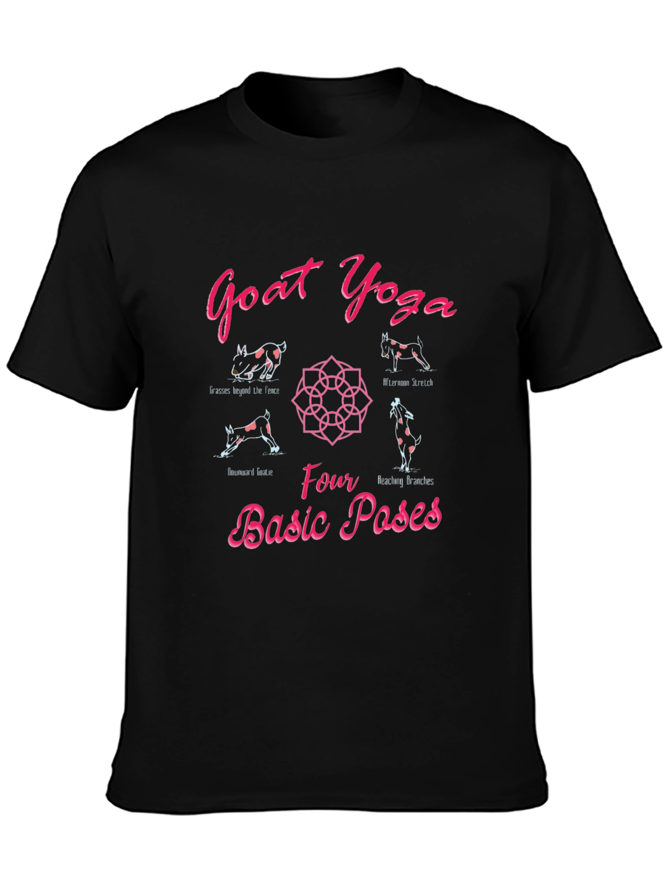 Goat Yoga Graphic T-Shirt