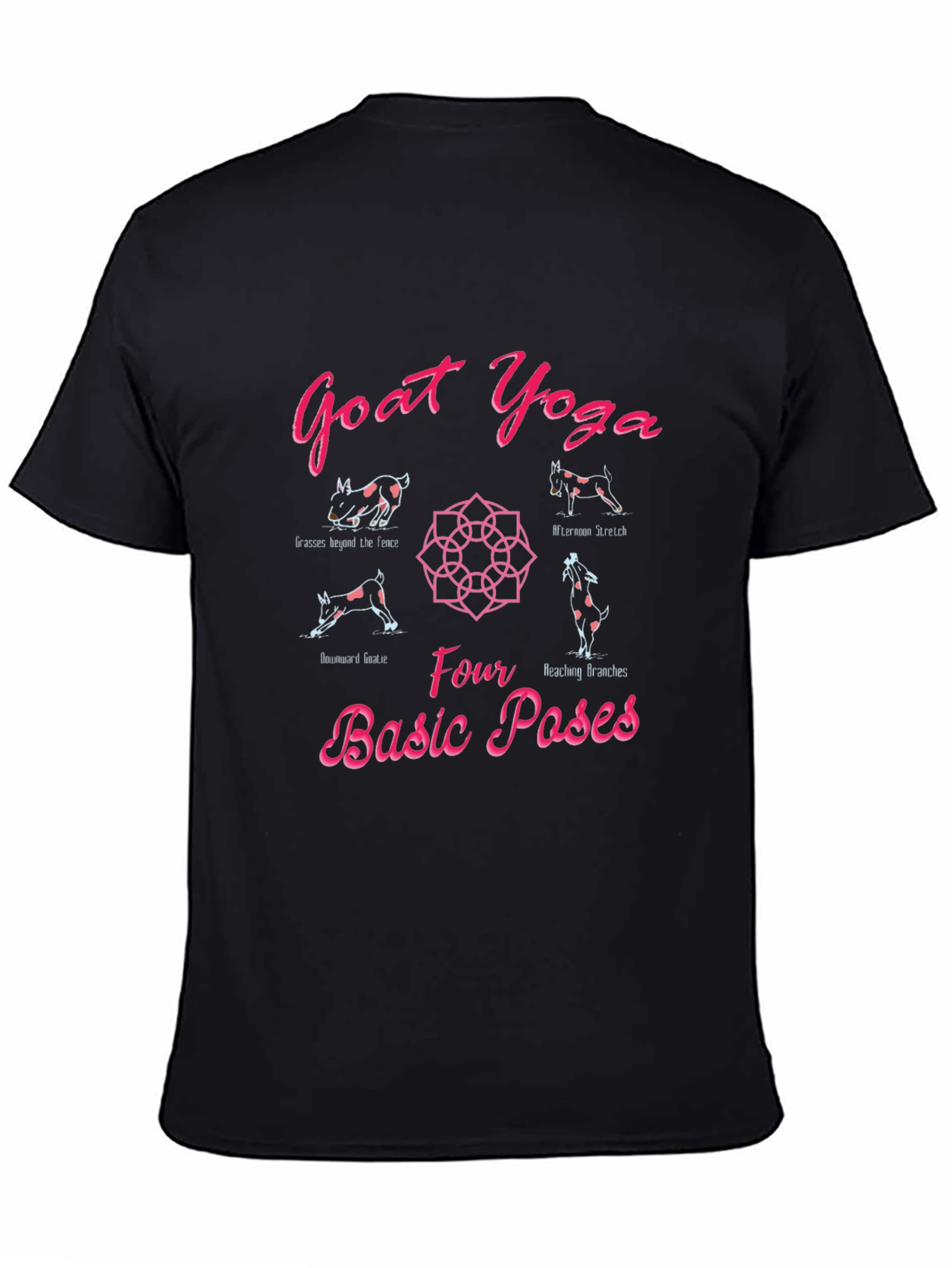 Goat Yoga Graphic T-Shirt