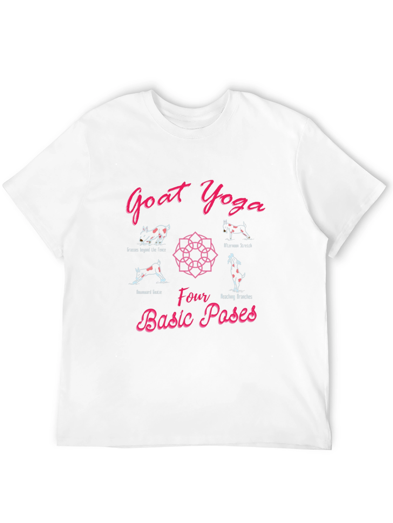 Goat Yoga Graphic T-Shirt