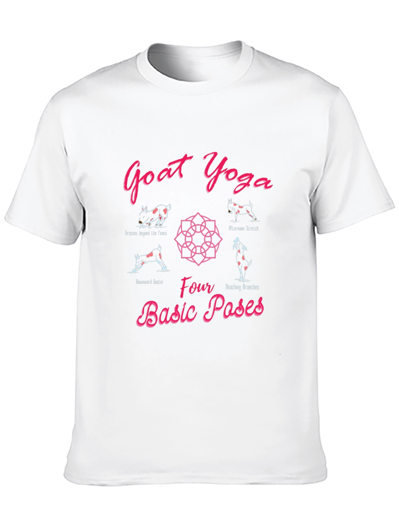 Goat Yoga Graphic T-Shirt