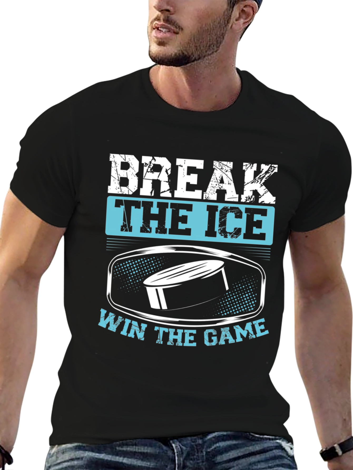 Break the Ice Hockey T-Shirt