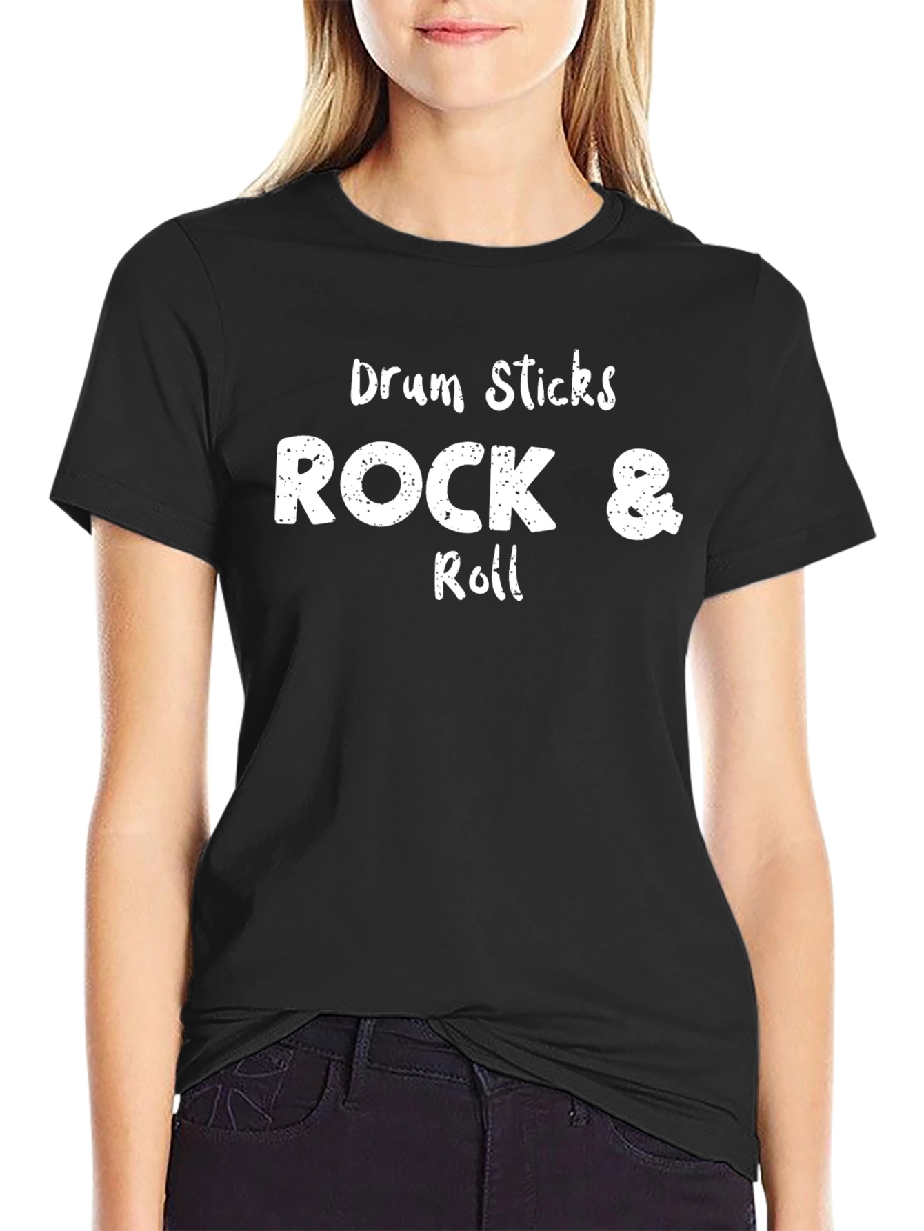Drum Sticks Rock & Roll T-Shirt