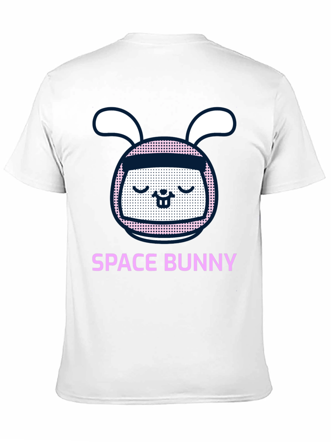 Space Bunny Graphic Tee - Mens Black T-Shirt