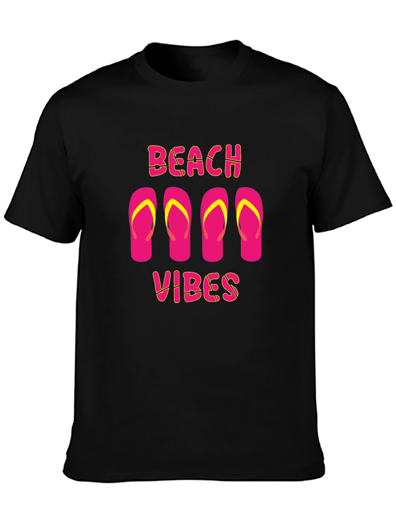 Beach Vibes Graphic T-Shirt - Summer Ready