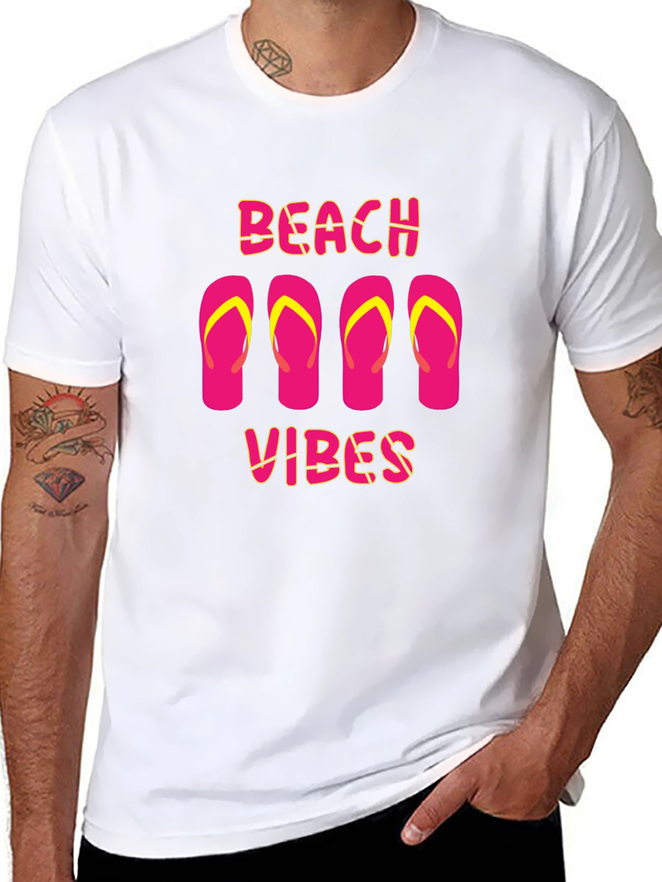 Beach Vibes Graphic T-Shirt - Summer Ready
