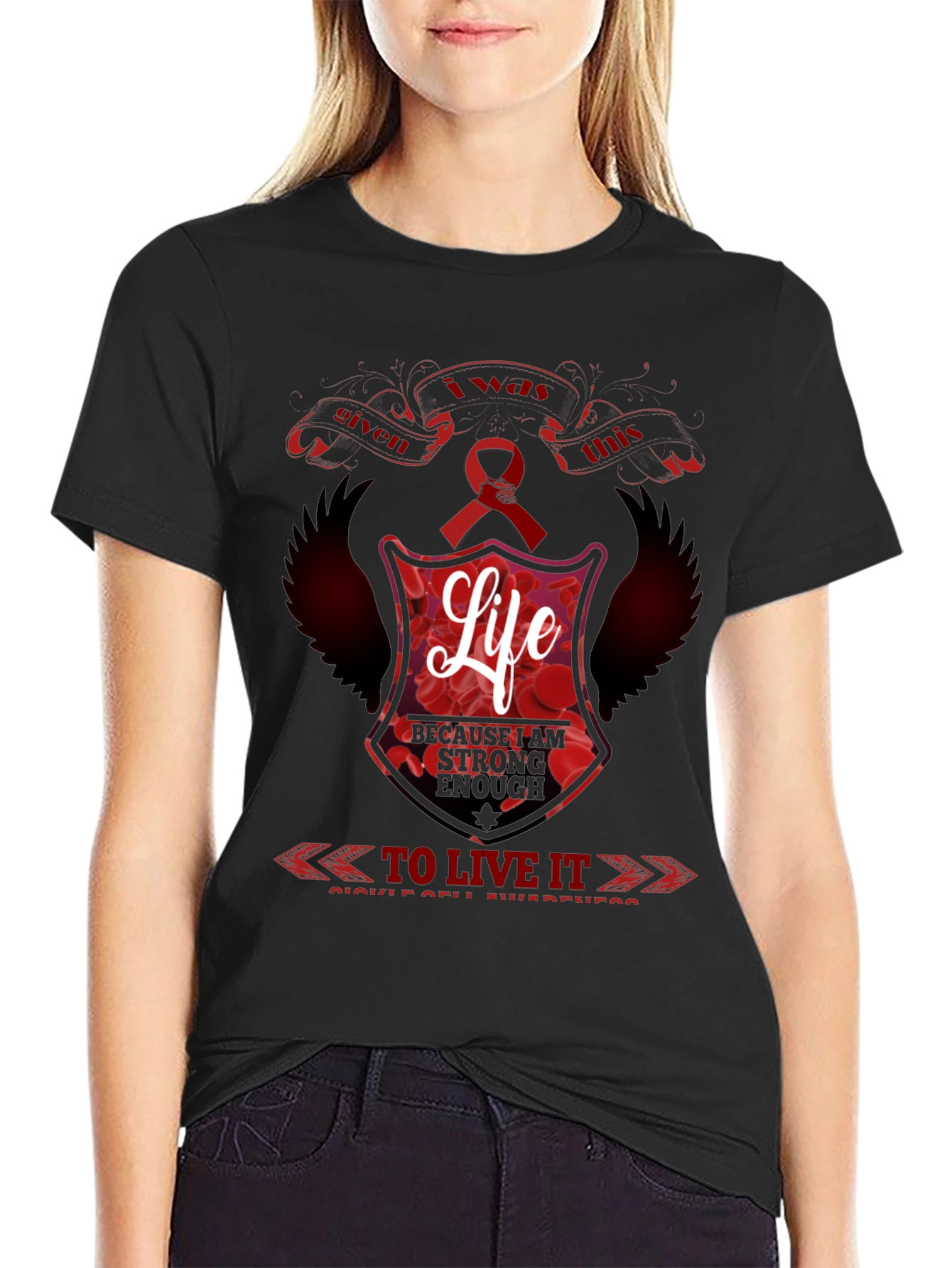 Sickle Cell Awareness Graphic T-Shirt