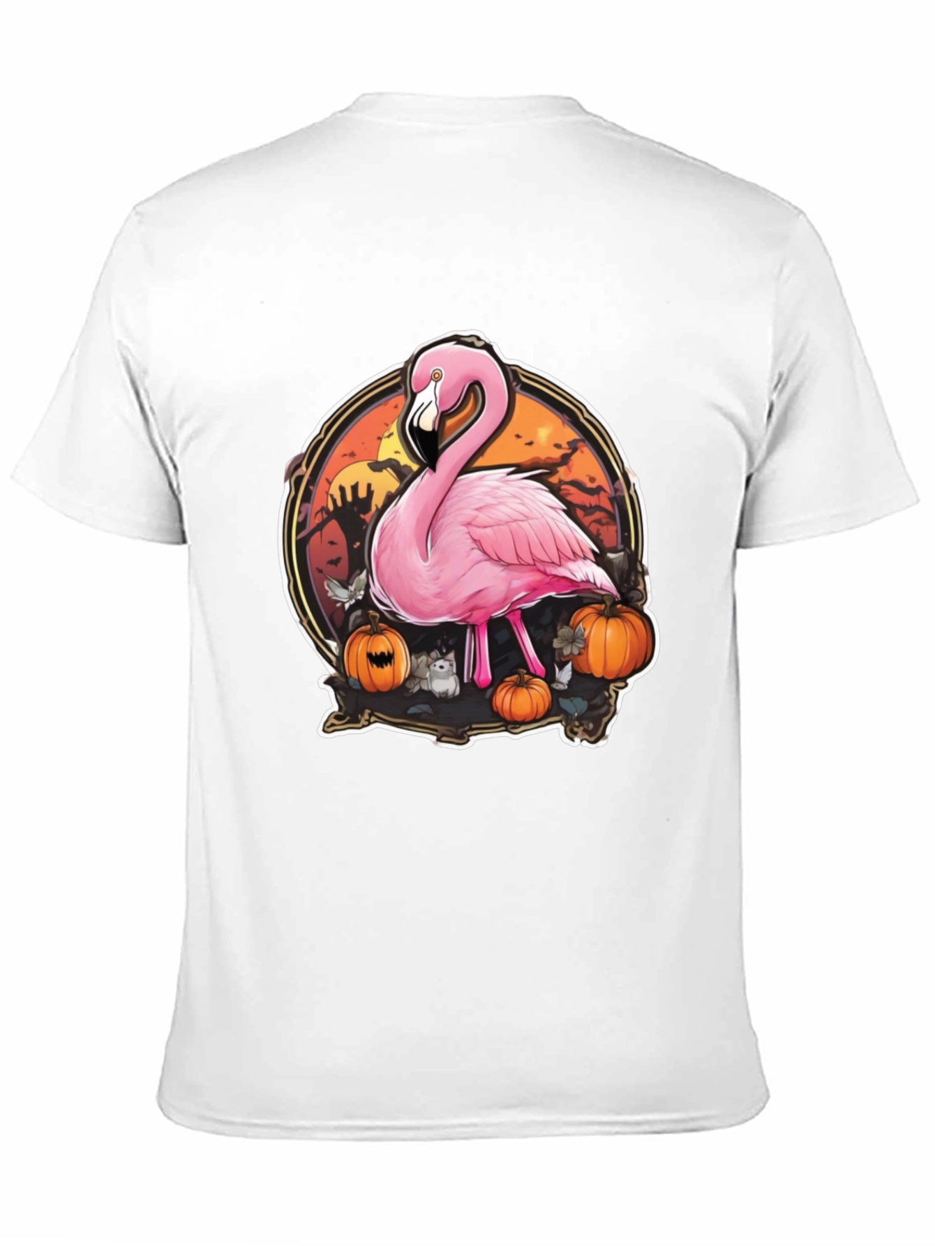 Halloween Flamingo T-Shirt - Spooky Season