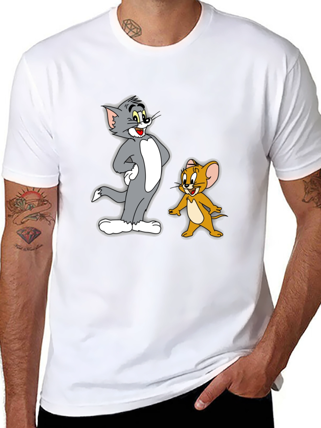 Tom and Jerry Graphic T-Shirt