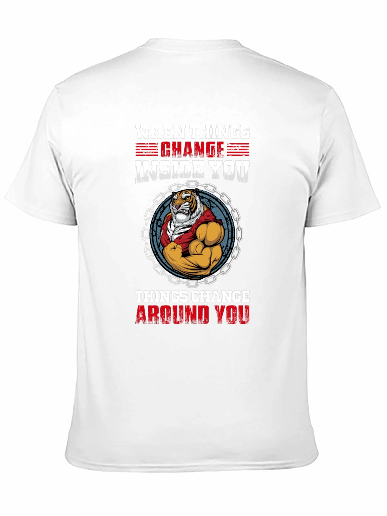 Tiger Inside T-Shirt - When Things Change Graphic Tee
