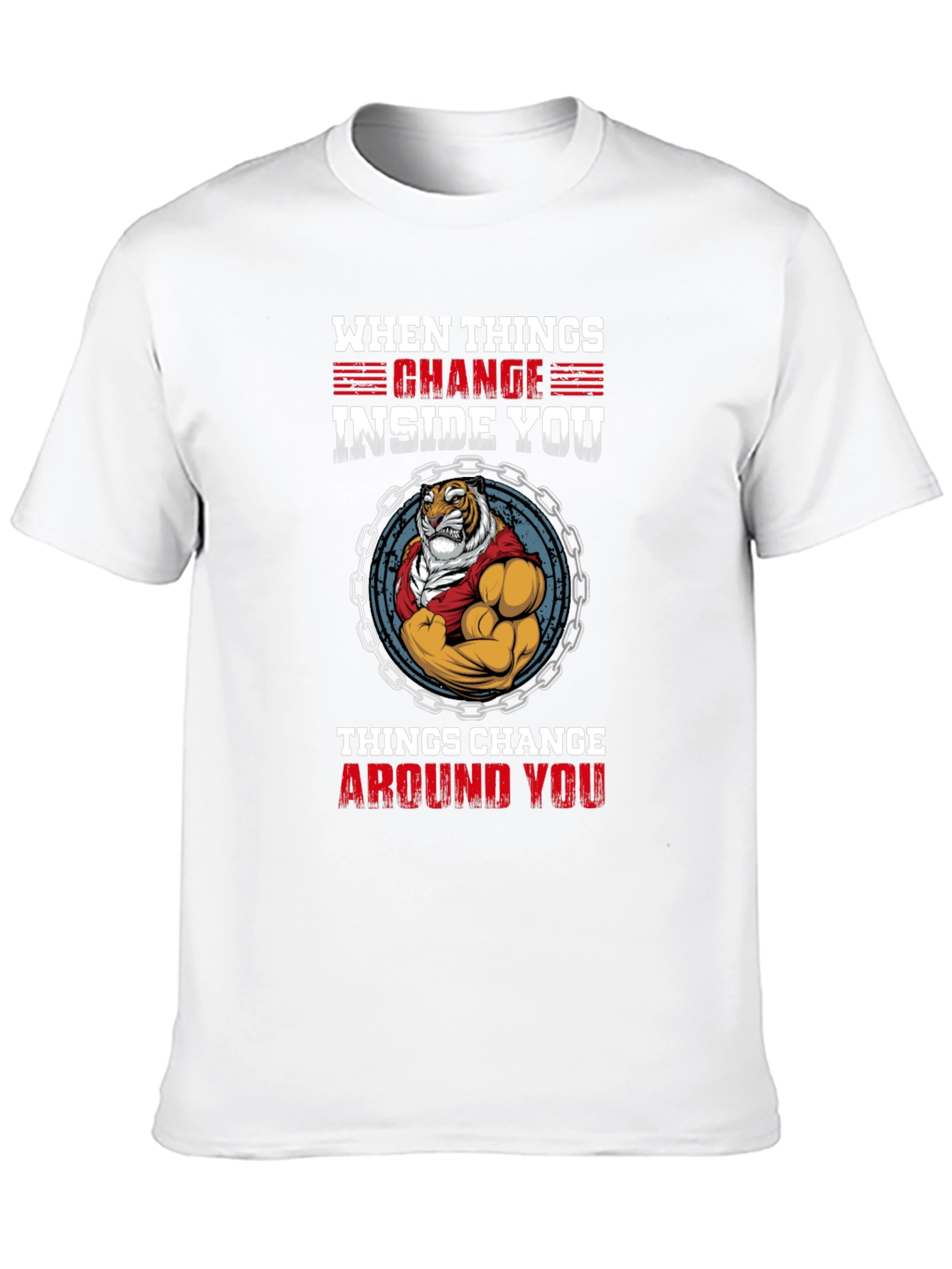 Tiger Inside T-Shirt - When Things Change Graphic Tee