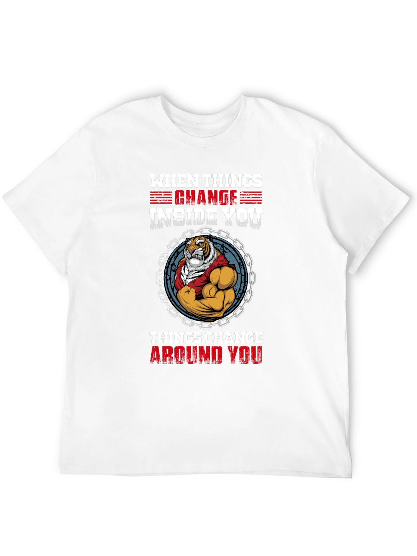 Tiger Inside T-Shirt - When Things Change Graphic Tee