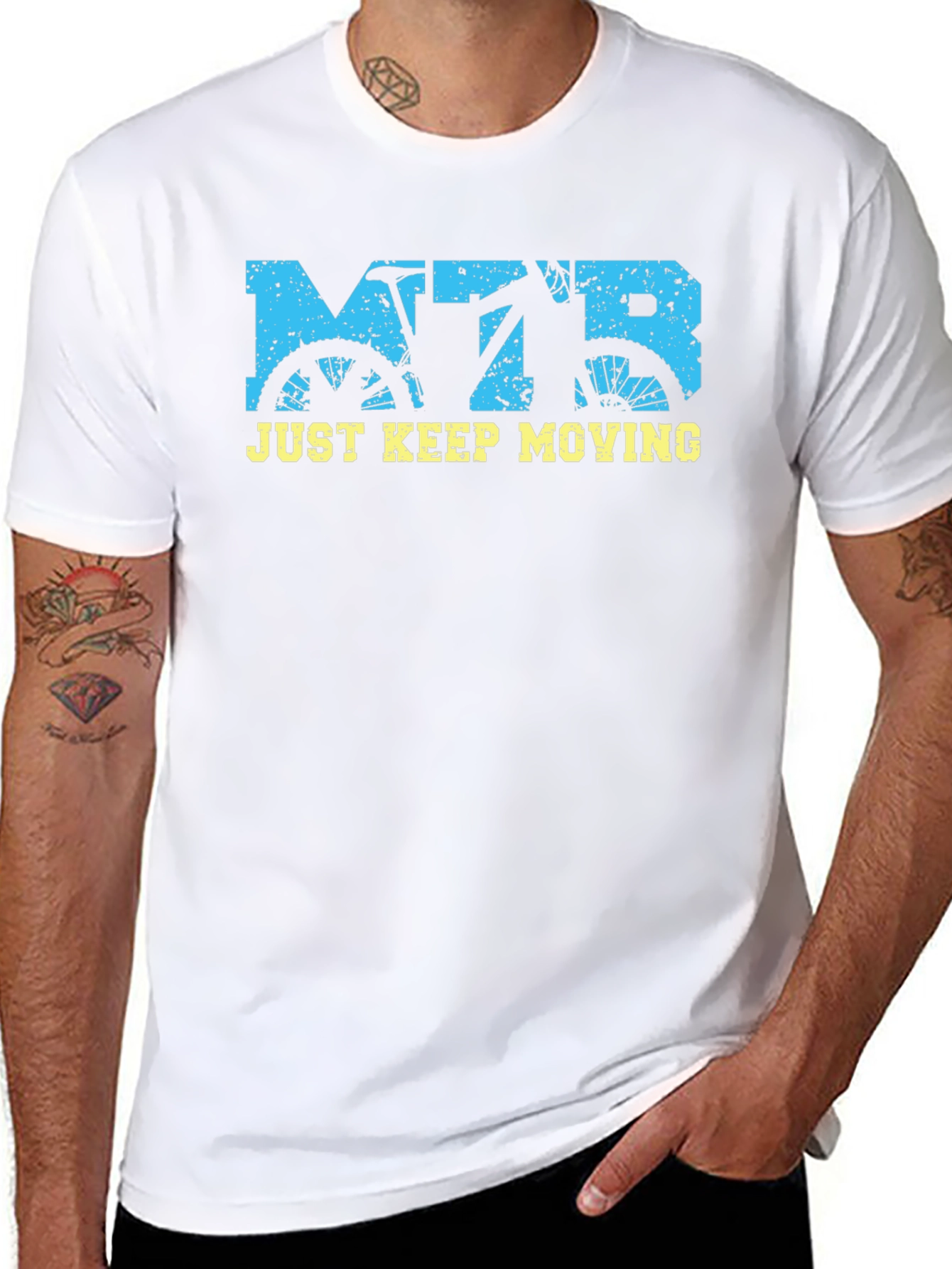 MTB Just Keep Moving Graphic Tee