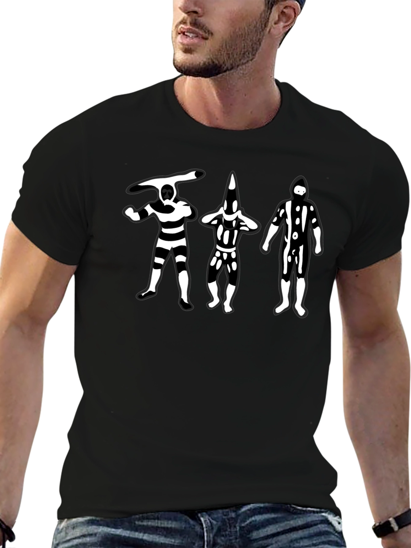 Unique Graphic Print T-Shirt
