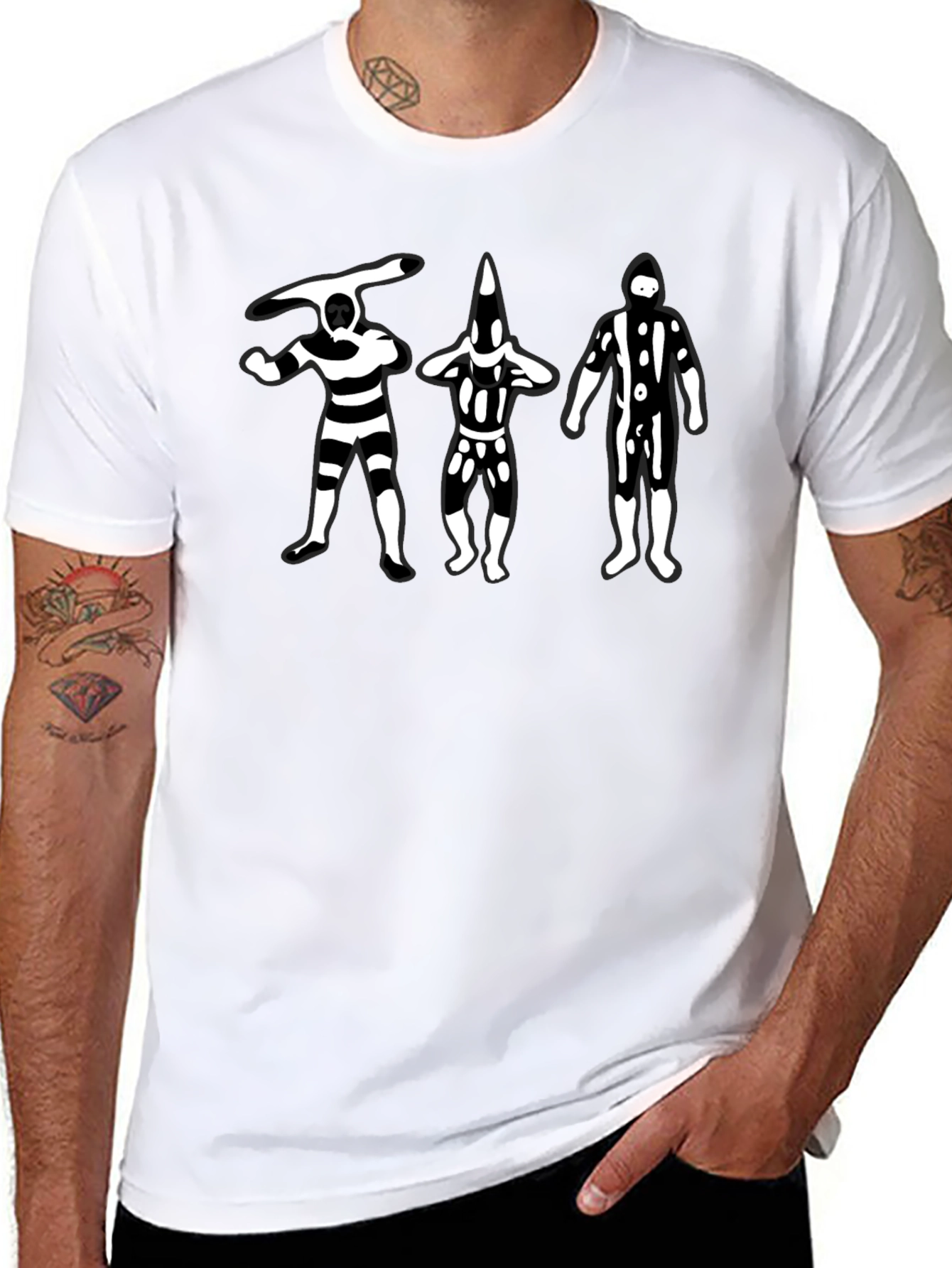 Unique Graphic Print T-Shirt