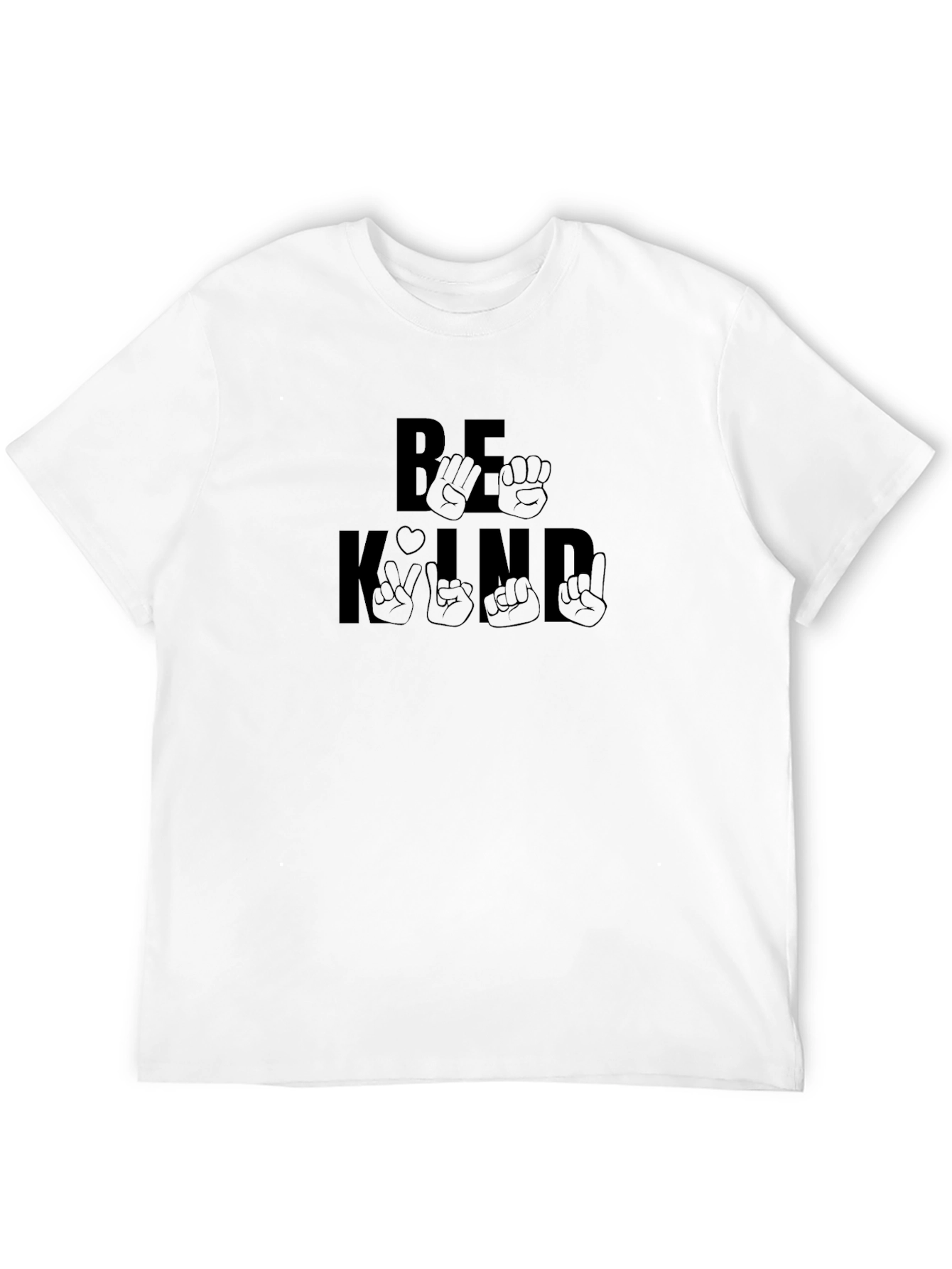 Be Kind T-Shirt Black