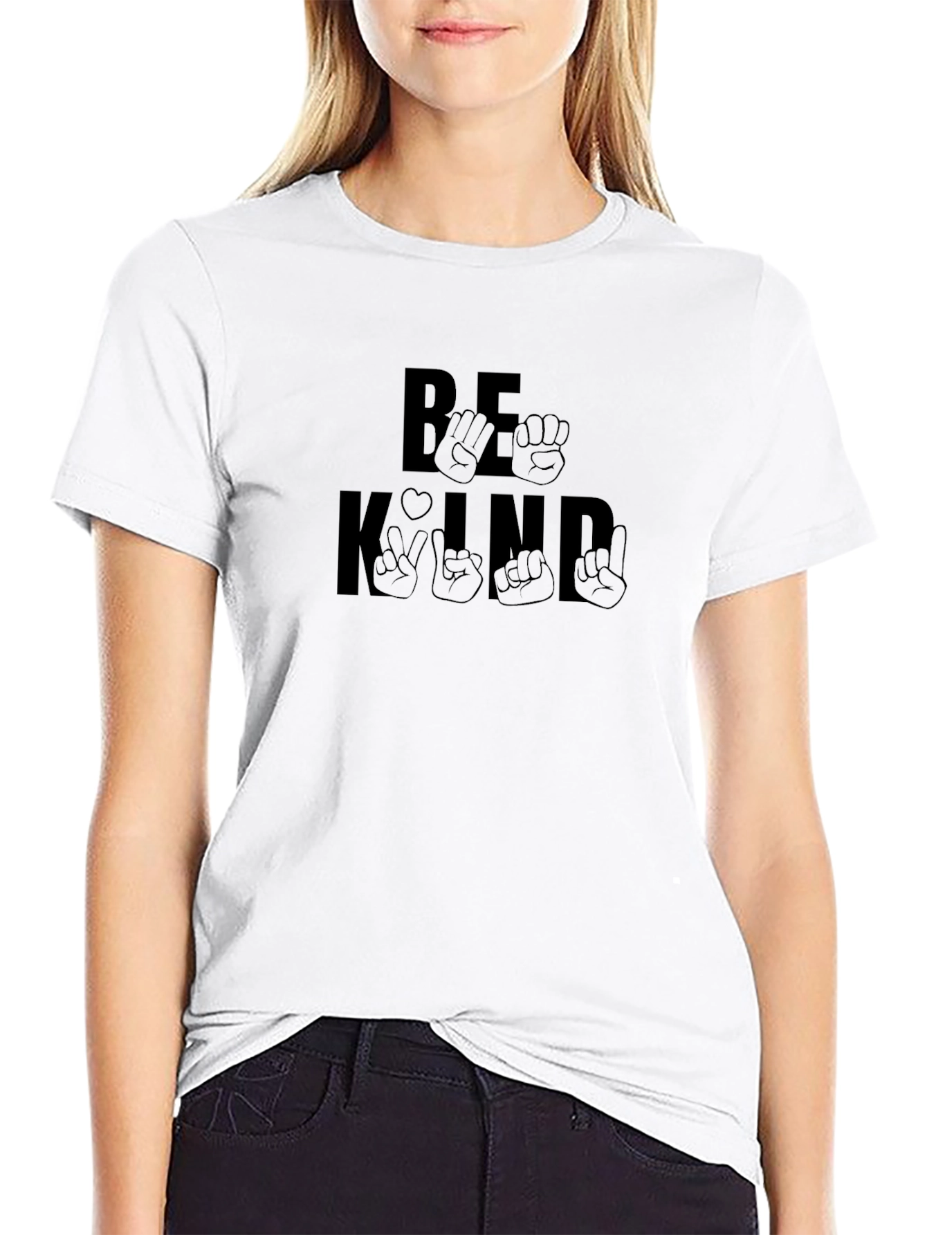 Be Kind T-Shirt Black