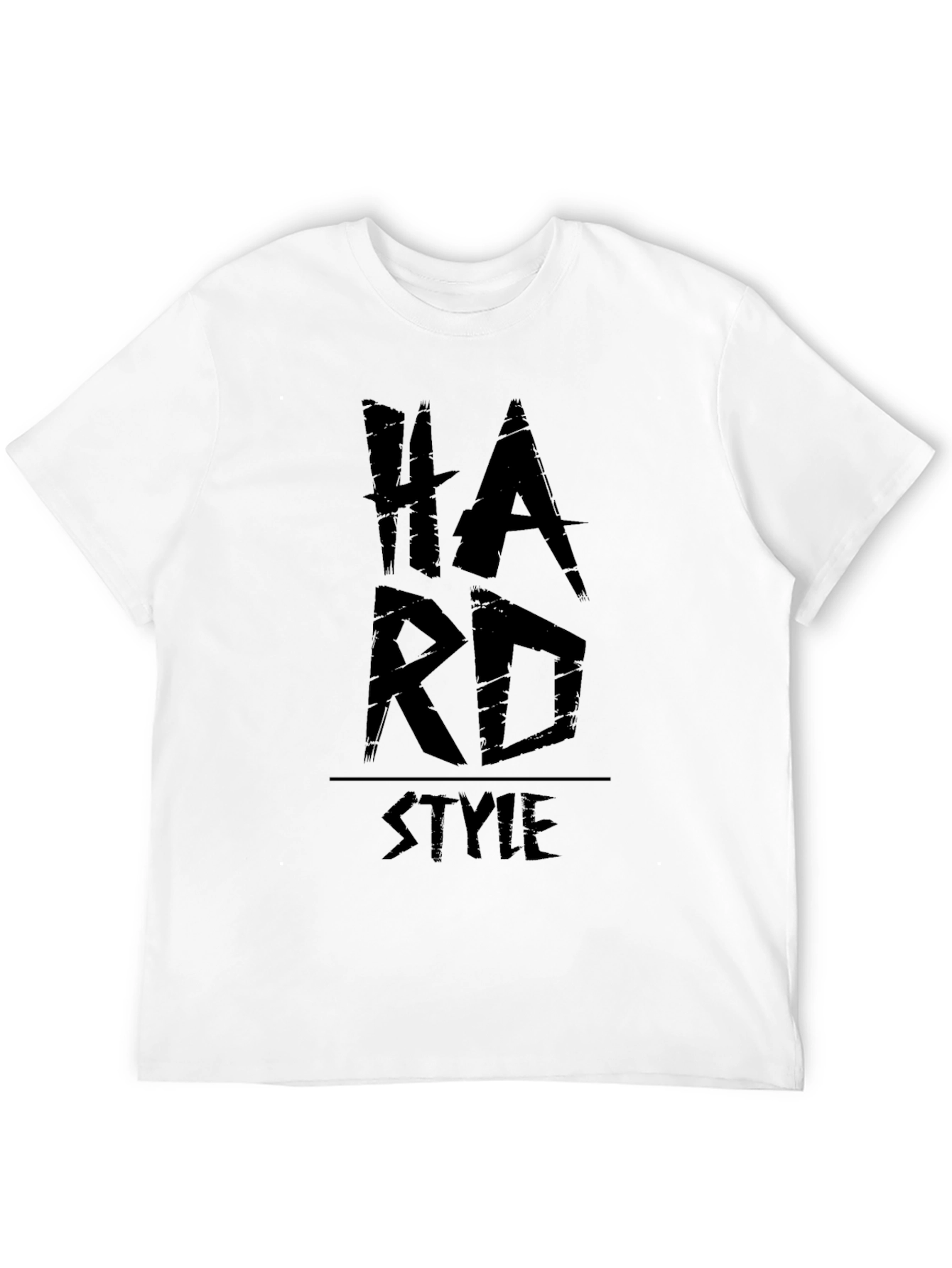 Hard Style Black Graphic Tee