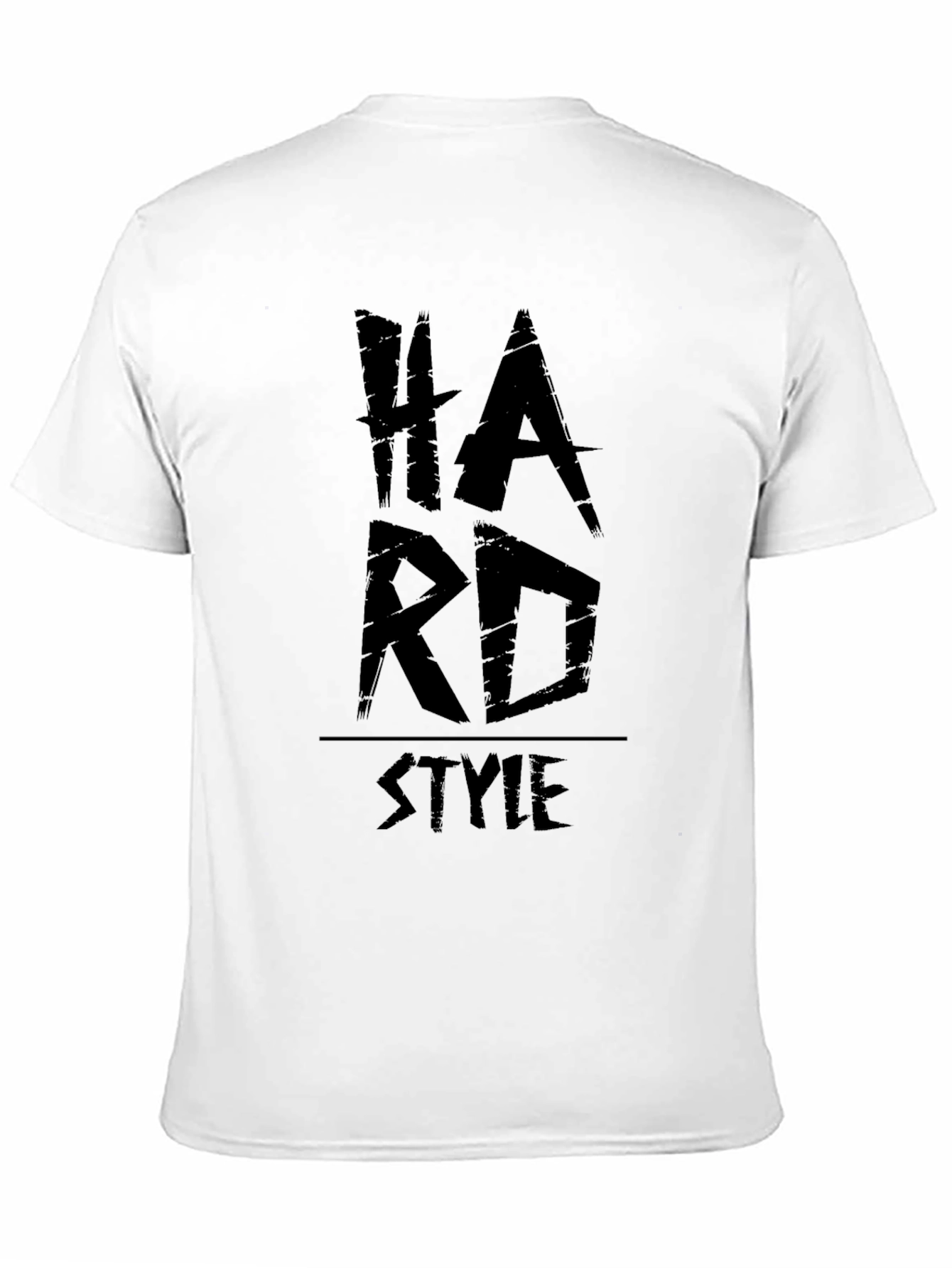 Hard Style Black Graphic Tee