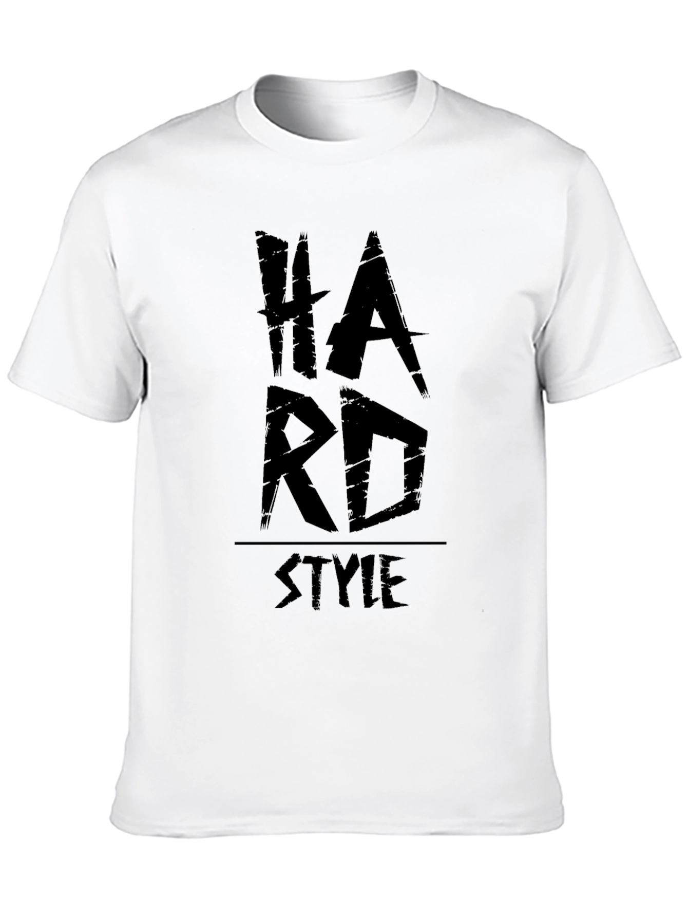 Hard Style Black Graphic Tee