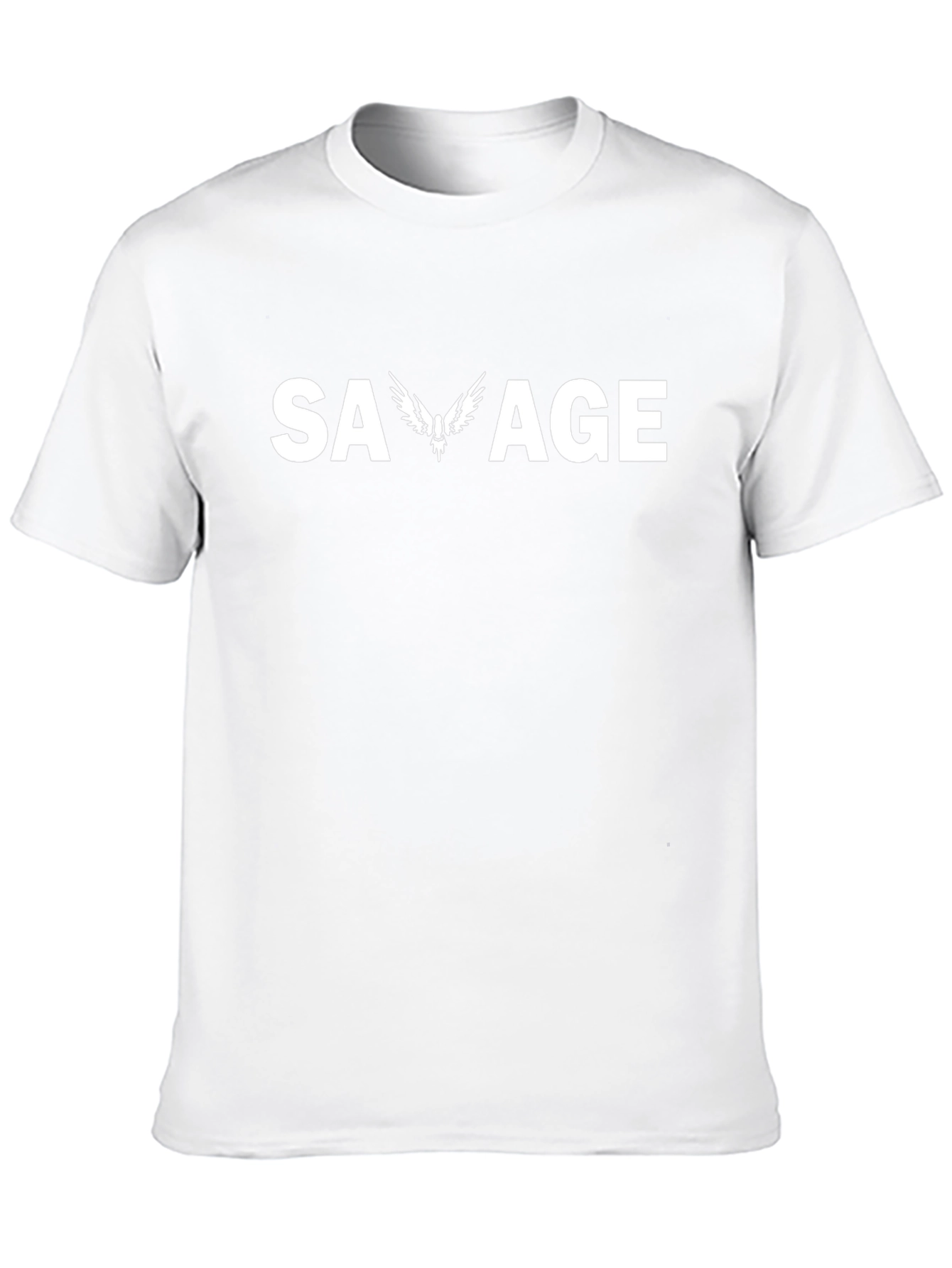 Savage Black T-Shirt - Bold Graphic Tee
