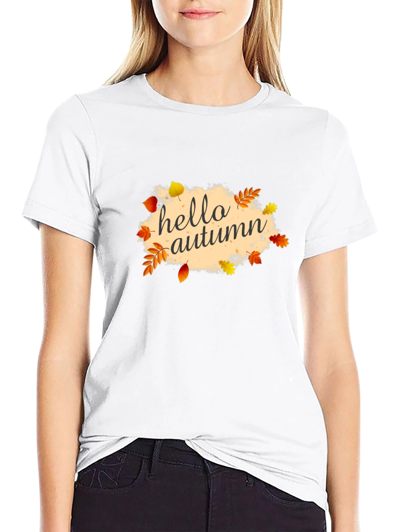 Hello Autumn Graphic T-Shirt