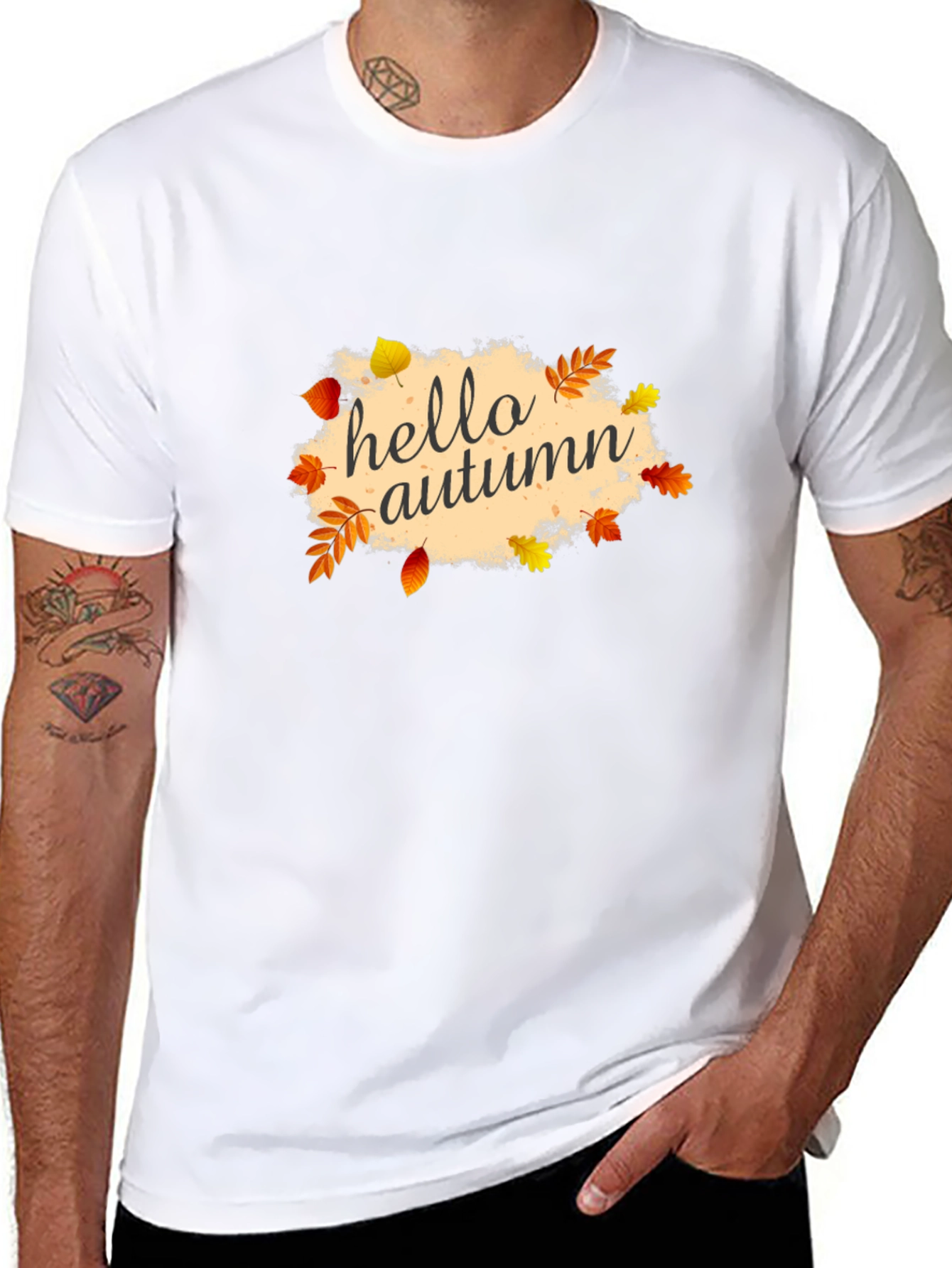 Hello Autumn Graphic T-Shirt
