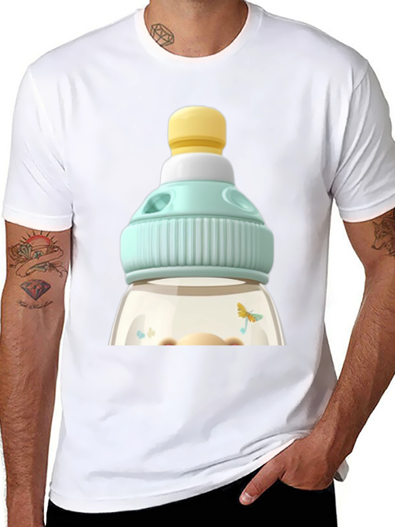 Baby Bottle Graphic Tee