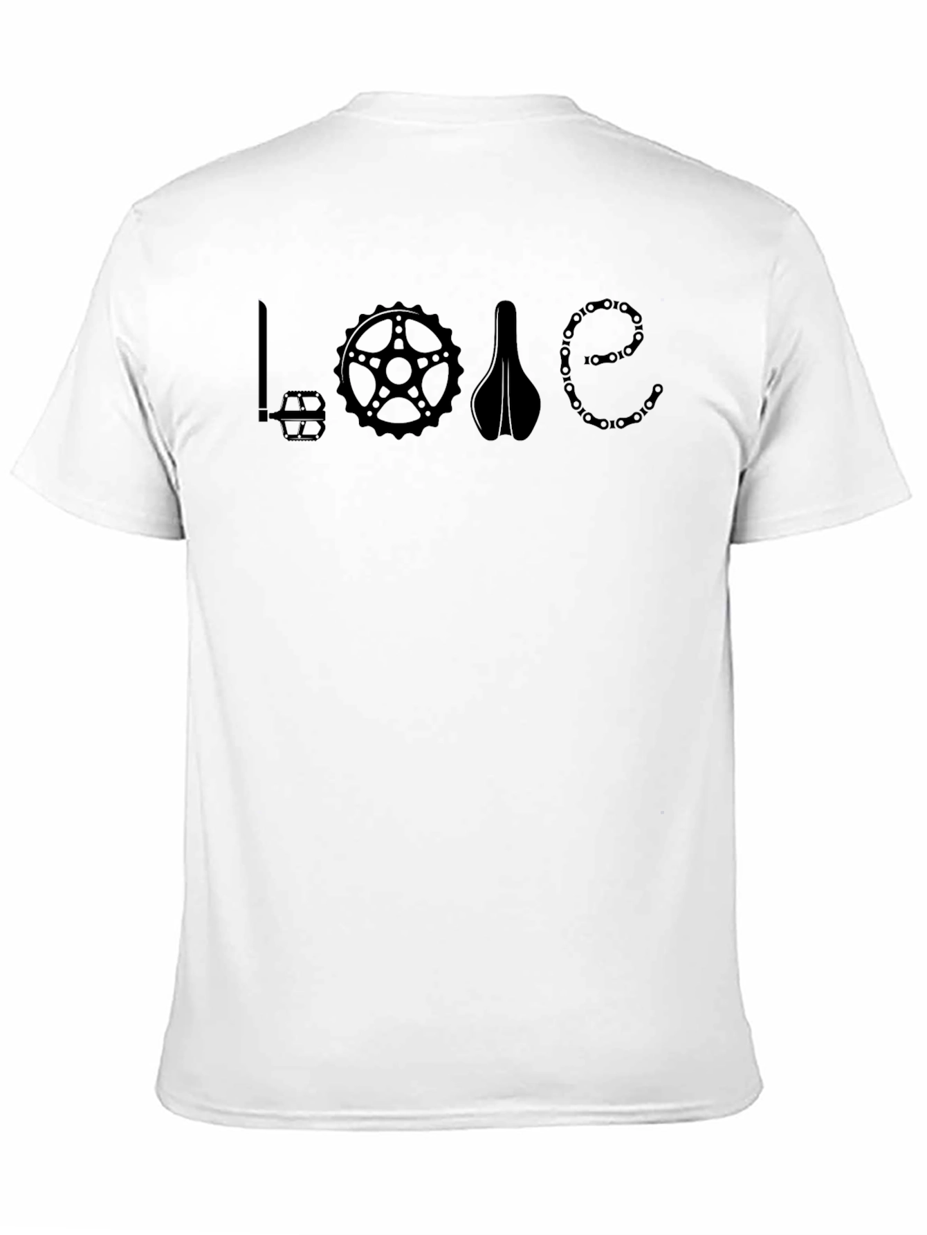 Cycling Love Graphic Tee - Bike Enthusiast Shirt